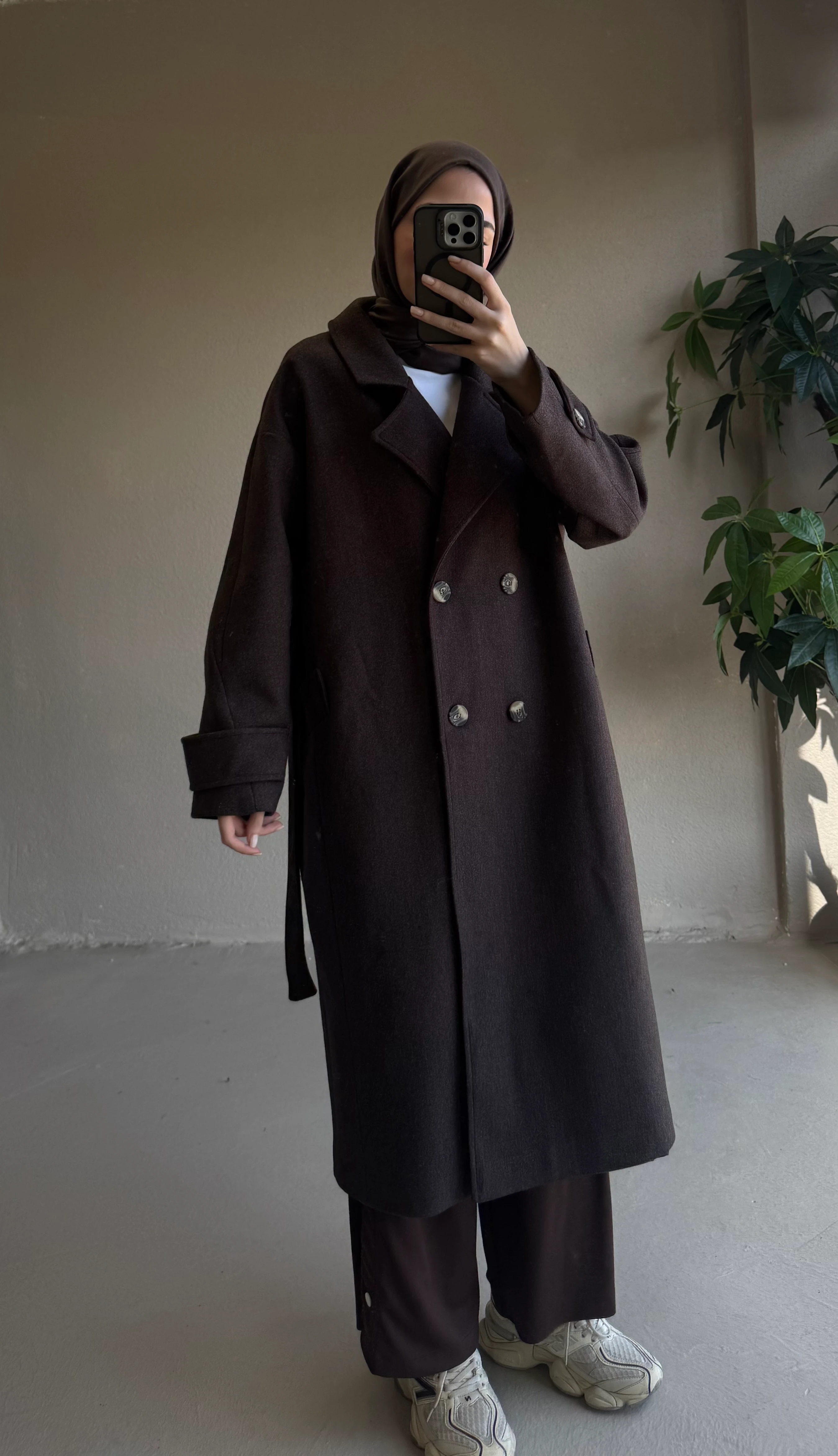 Kaşe kaban - acı kahve