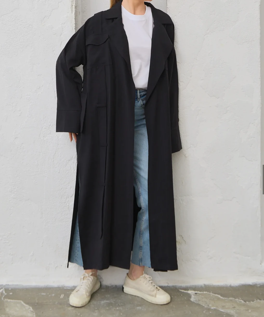 KOREA Trenç - Siyah