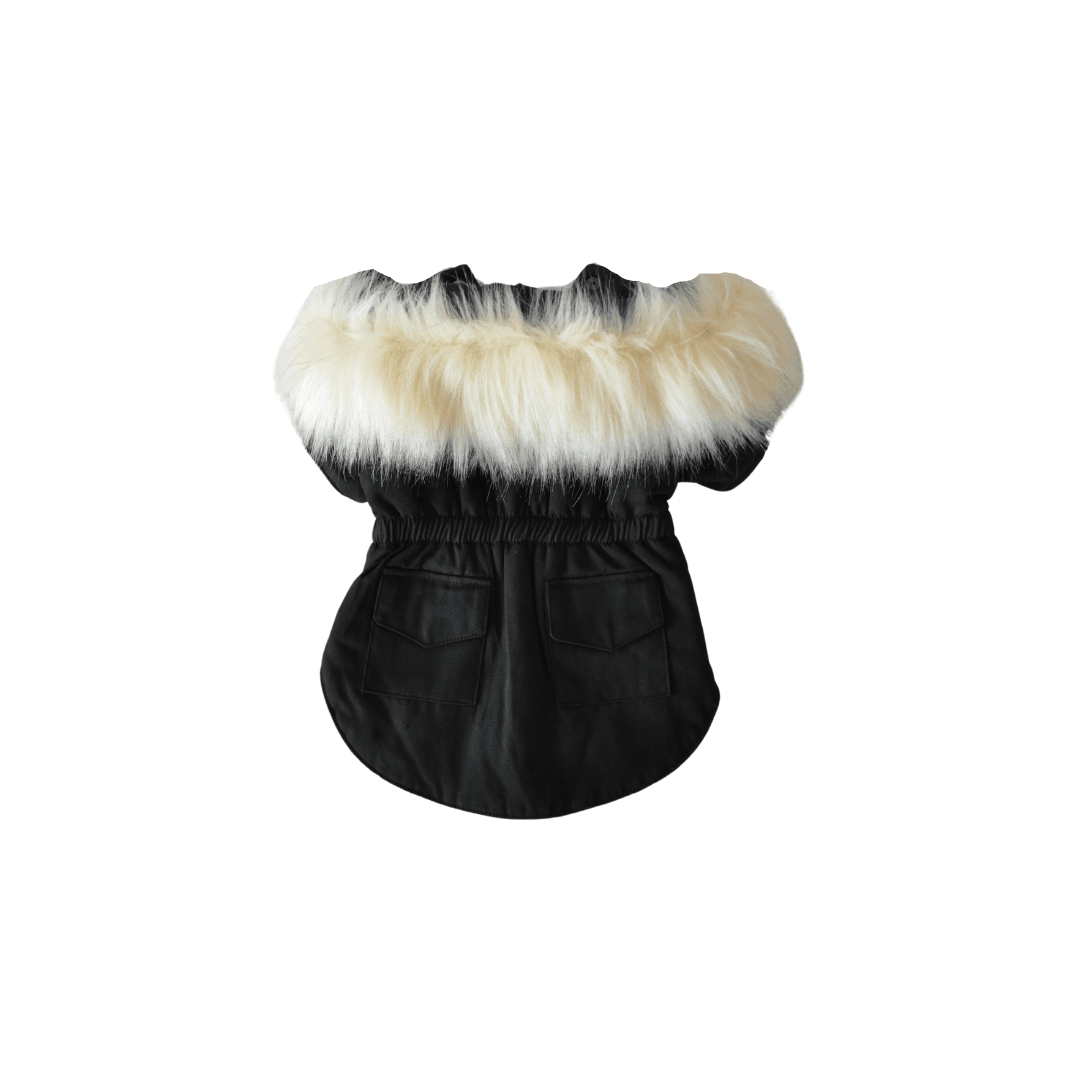 Got Style! | Furry Hooded Dog Coat