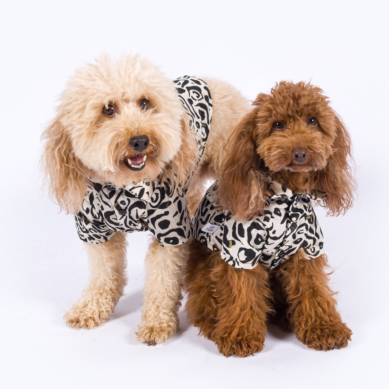 Equidae | Patterned Linen Dog Shirt