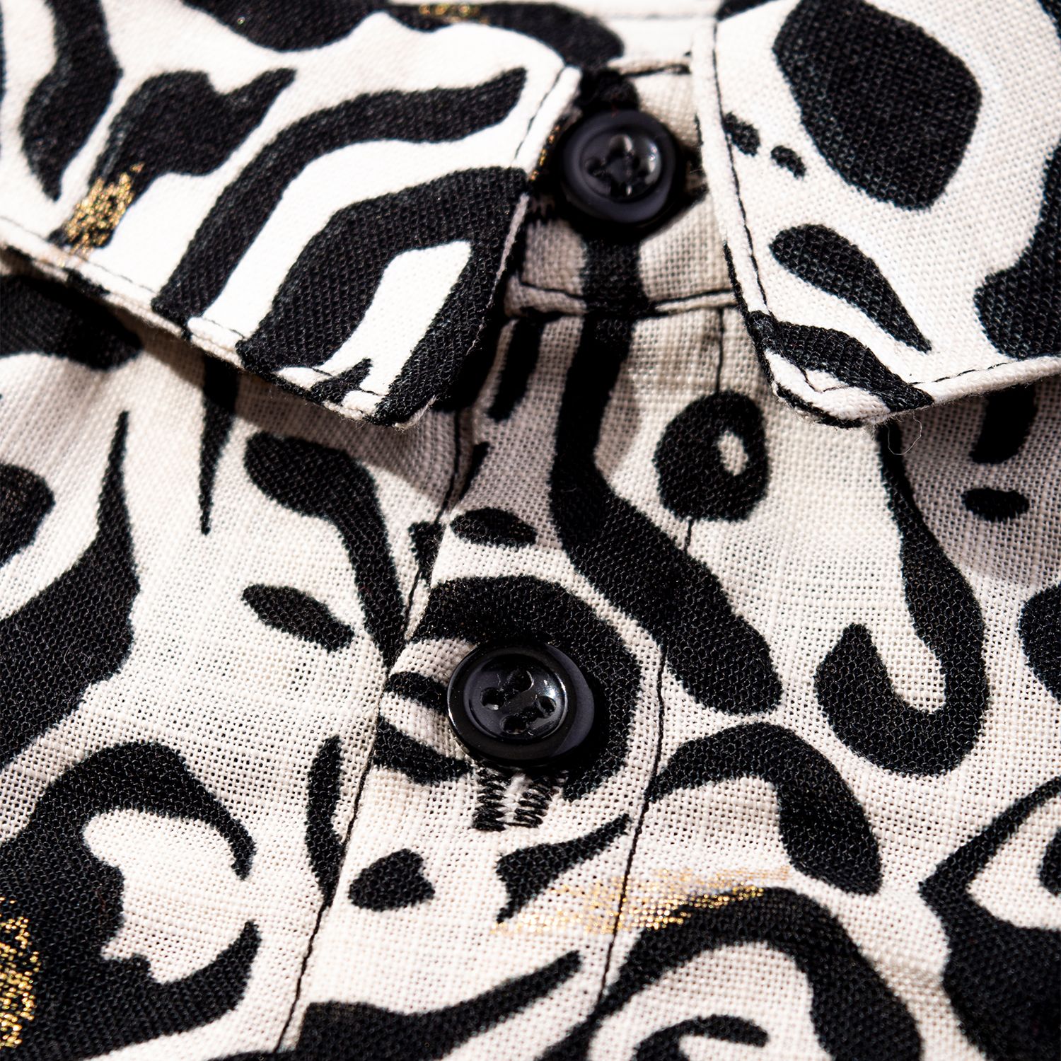 Equidae | Patterned Linen Dog Shirt