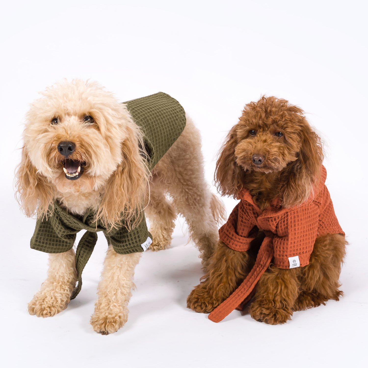 Pacific | Waffle-Textured Dog Bathrobe