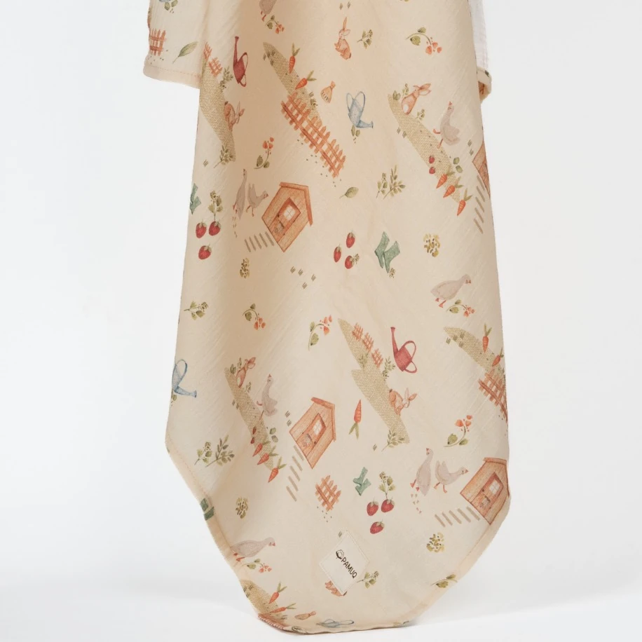 Mini Farm Müslin Örtü