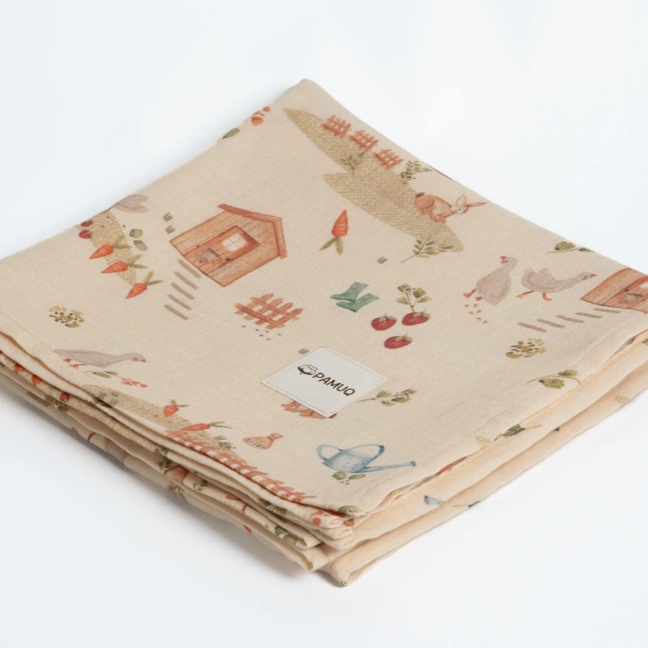 Mini Farm Müslin Örtü