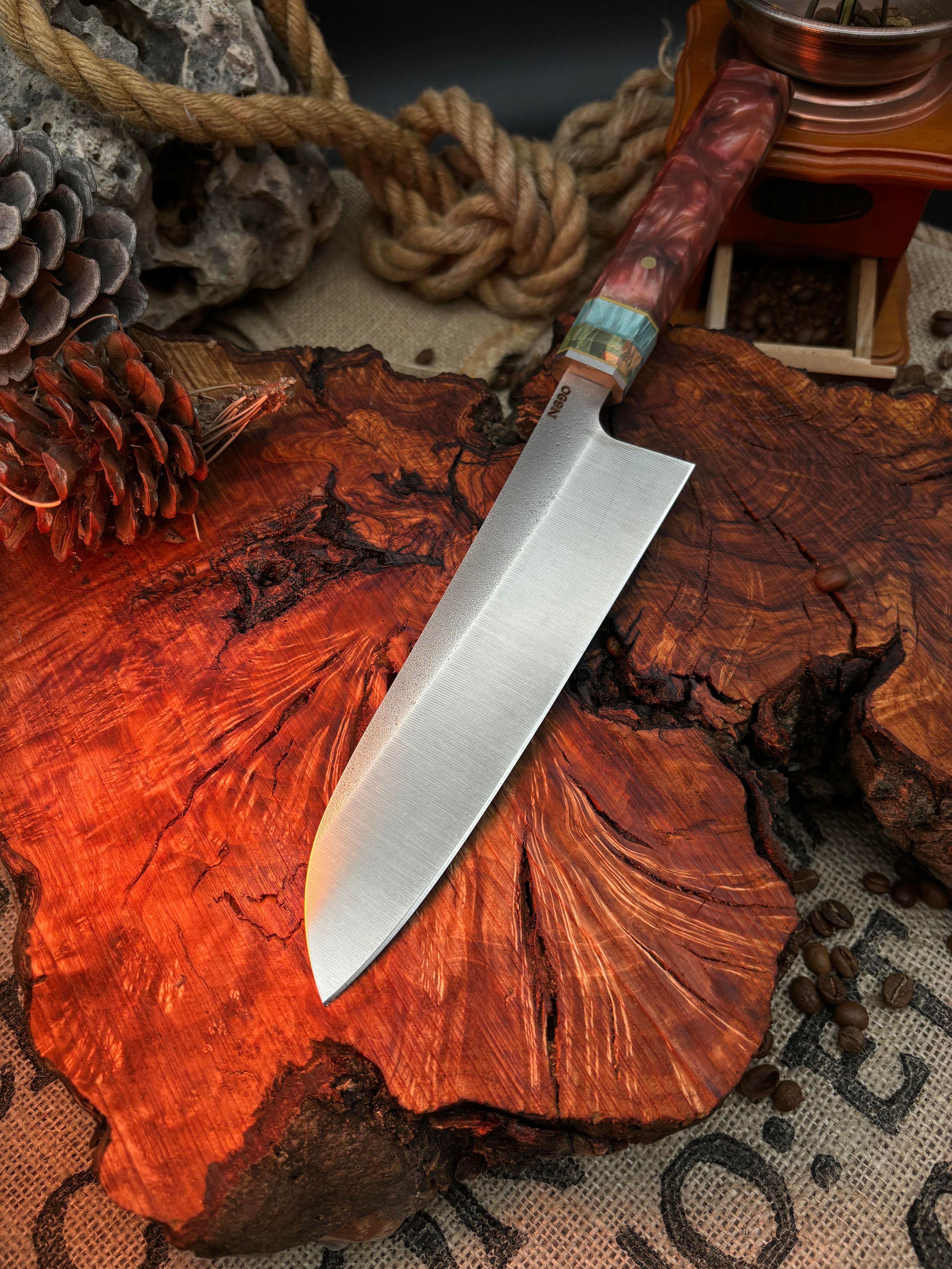Classic Santoku Model - Kaliteli Santoku Bıçağı | Paslanmaz Alman Çeliği
