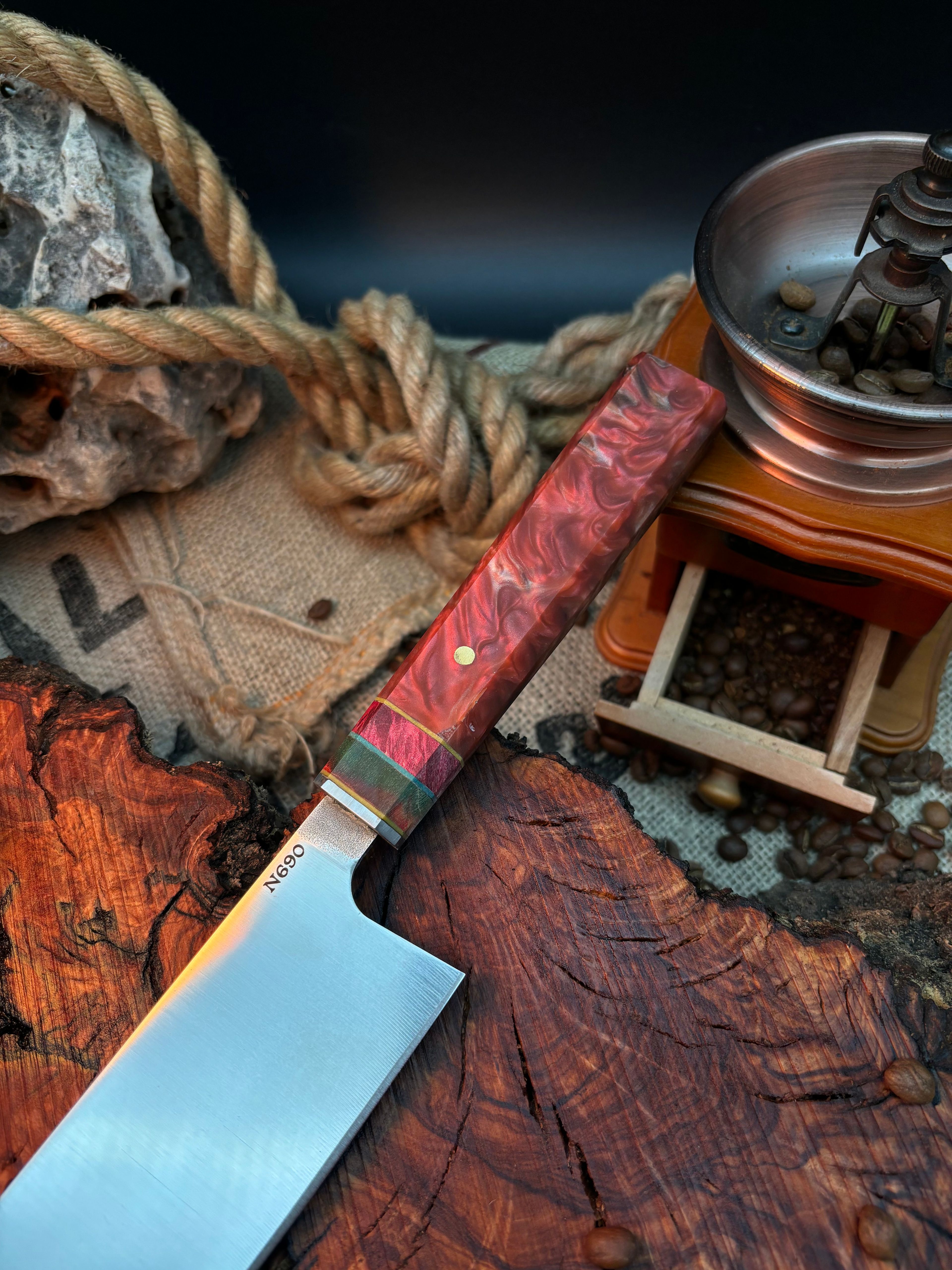Nakiri Aşçı Model - Kaliteli Aşçı Bıçağı | Paslanmaz Alman Çeliği
