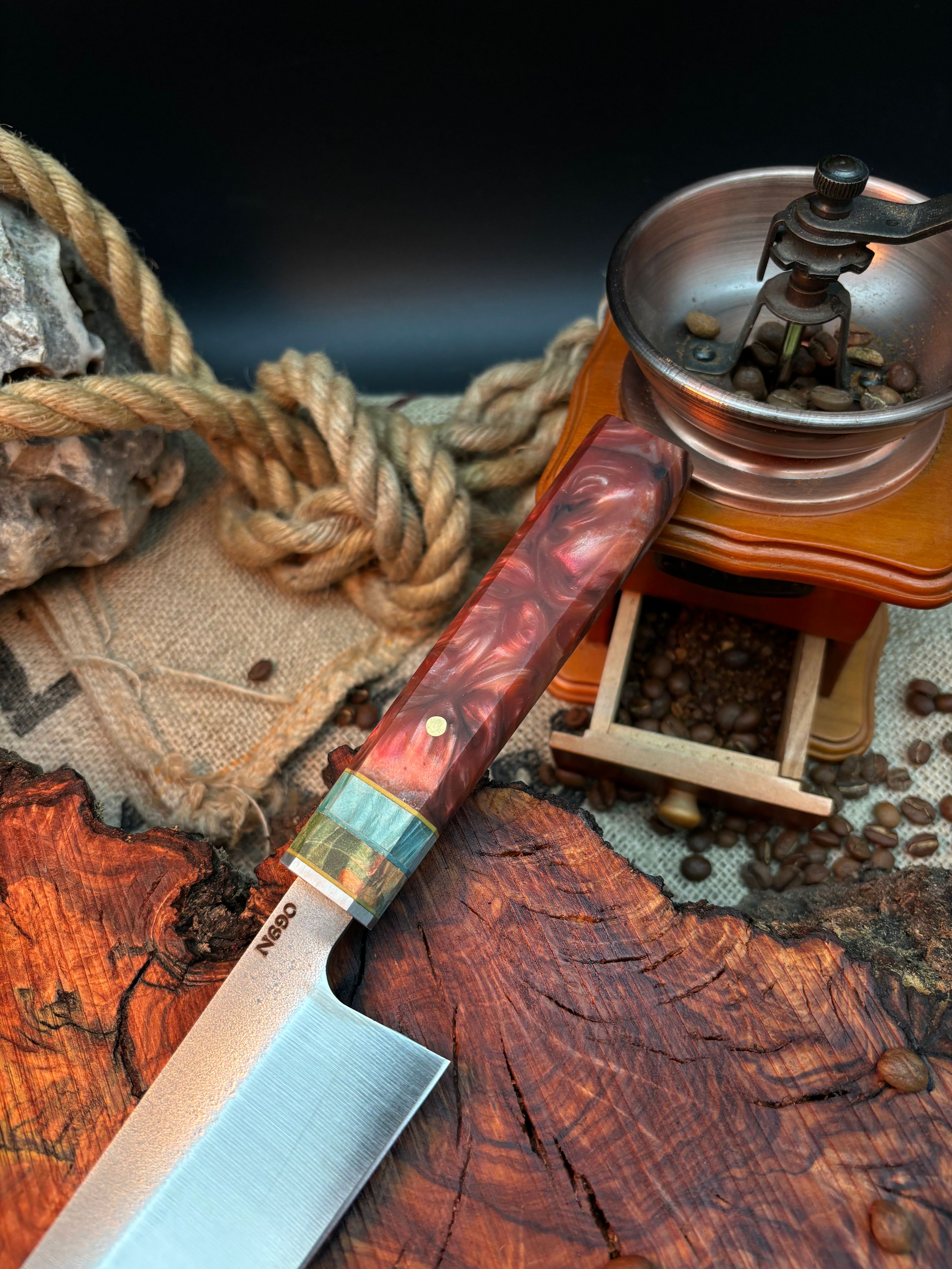 Classic Santoku Model - Kaliteli Santoku Bıçağı | Paslanmaz Alman Çeliği