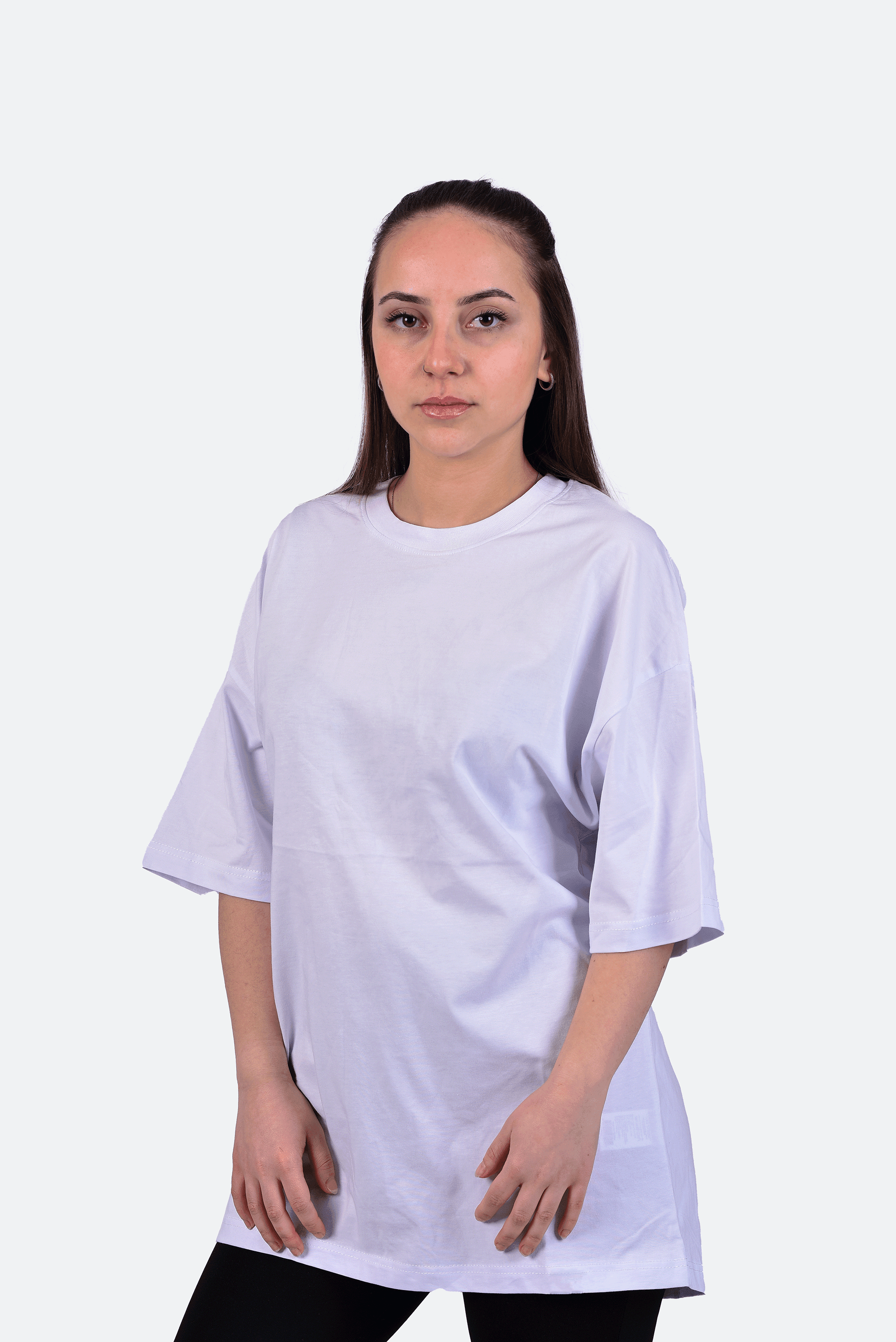 PAMUKLU BASIC T-SHIRT - BEYAZ