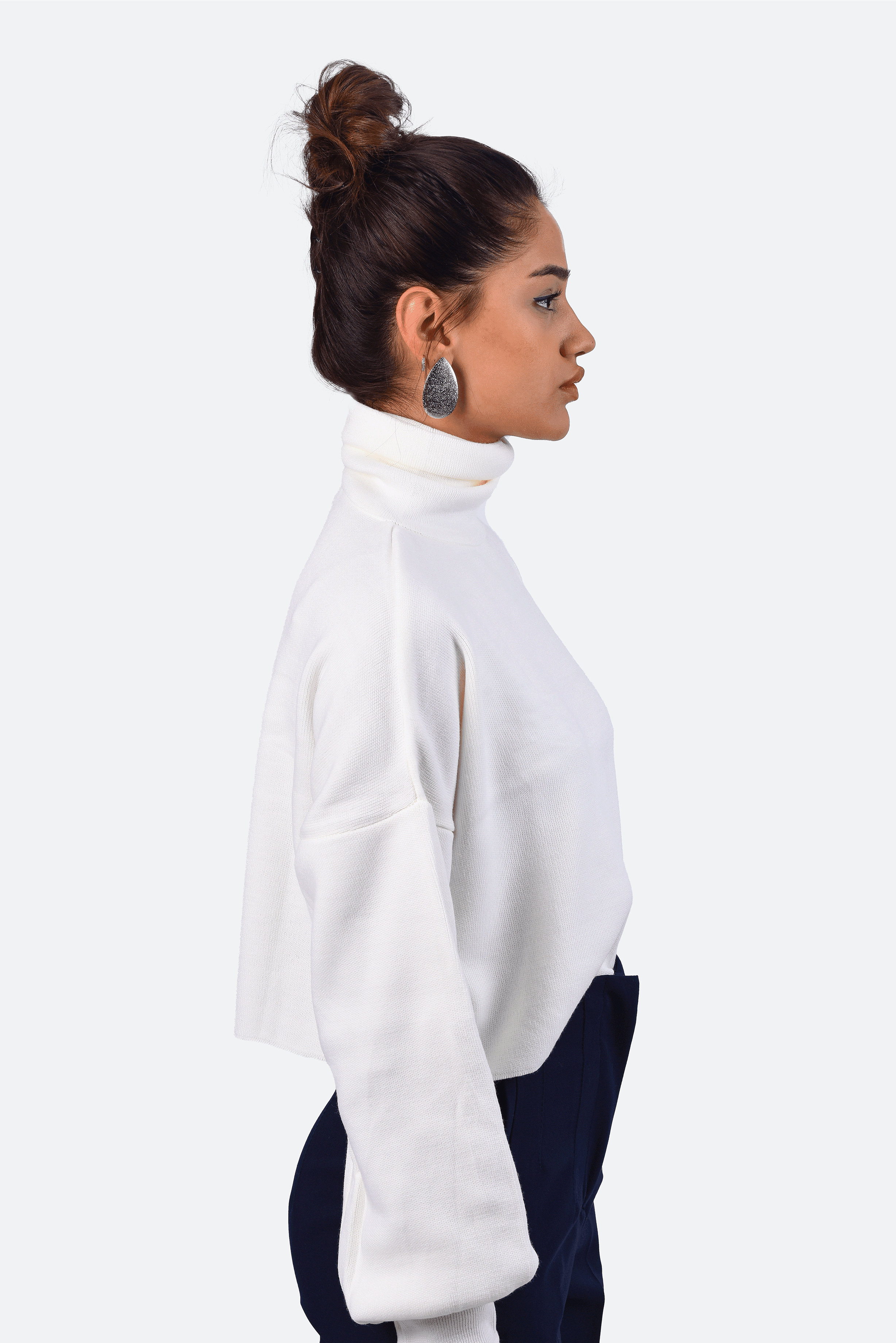 KNIT TURTLENECK SWEATER