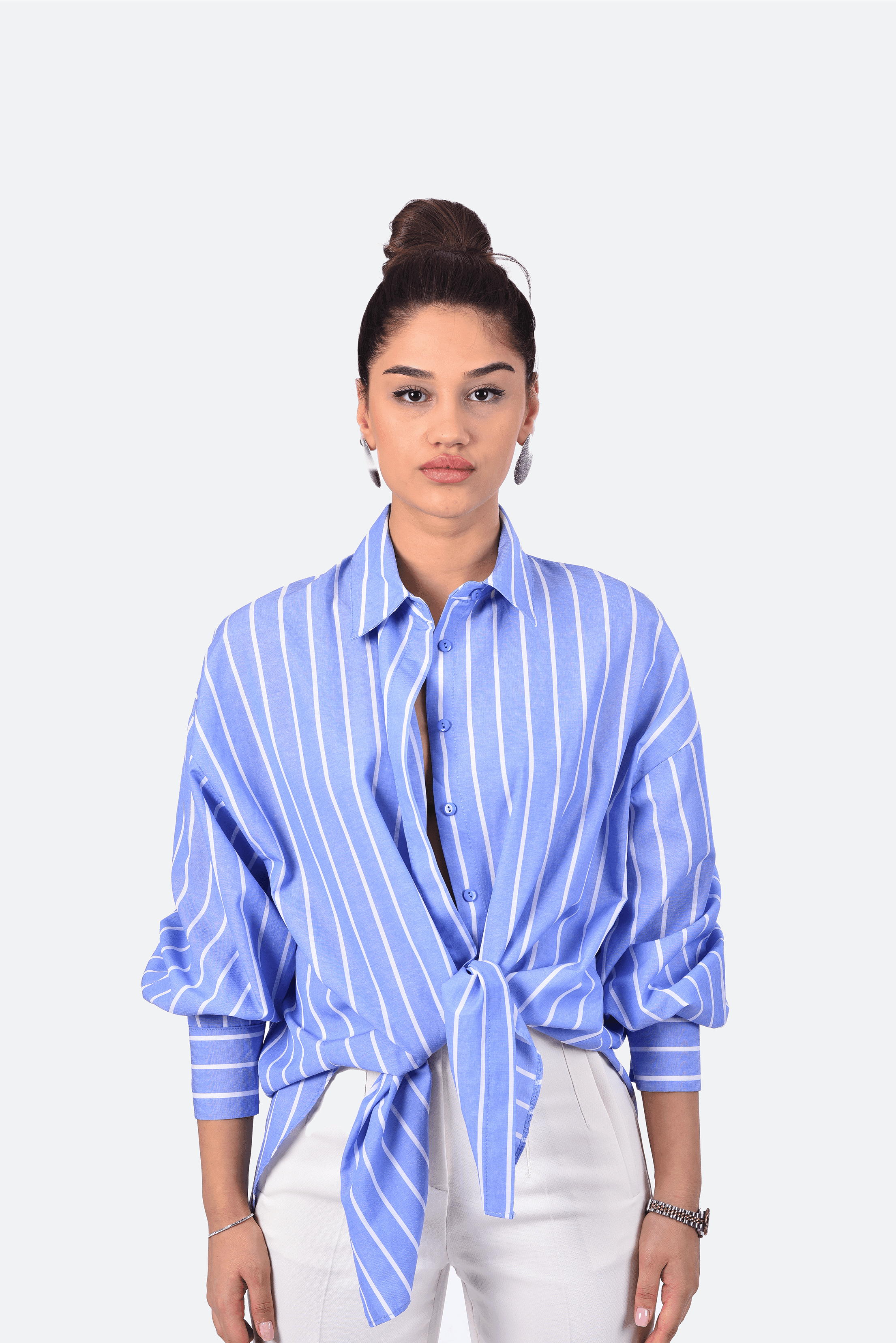 OVERSIZED STRIPED SHIRT