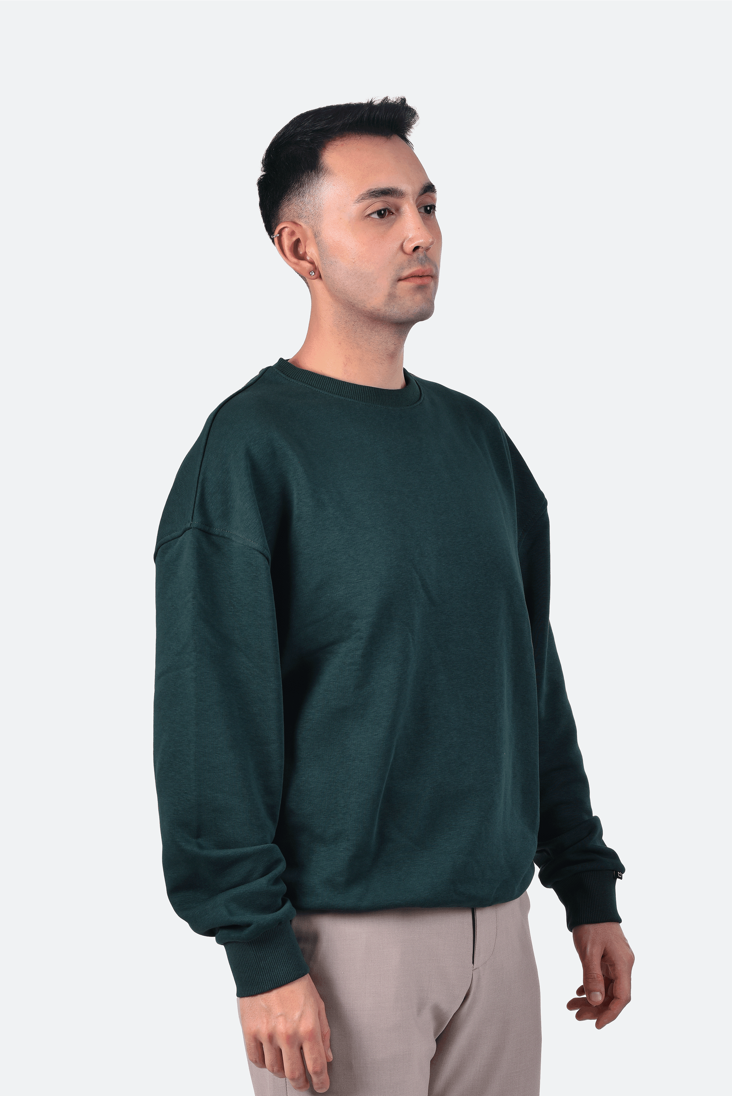 BİSİKLET YAKA SWEATSHIRT