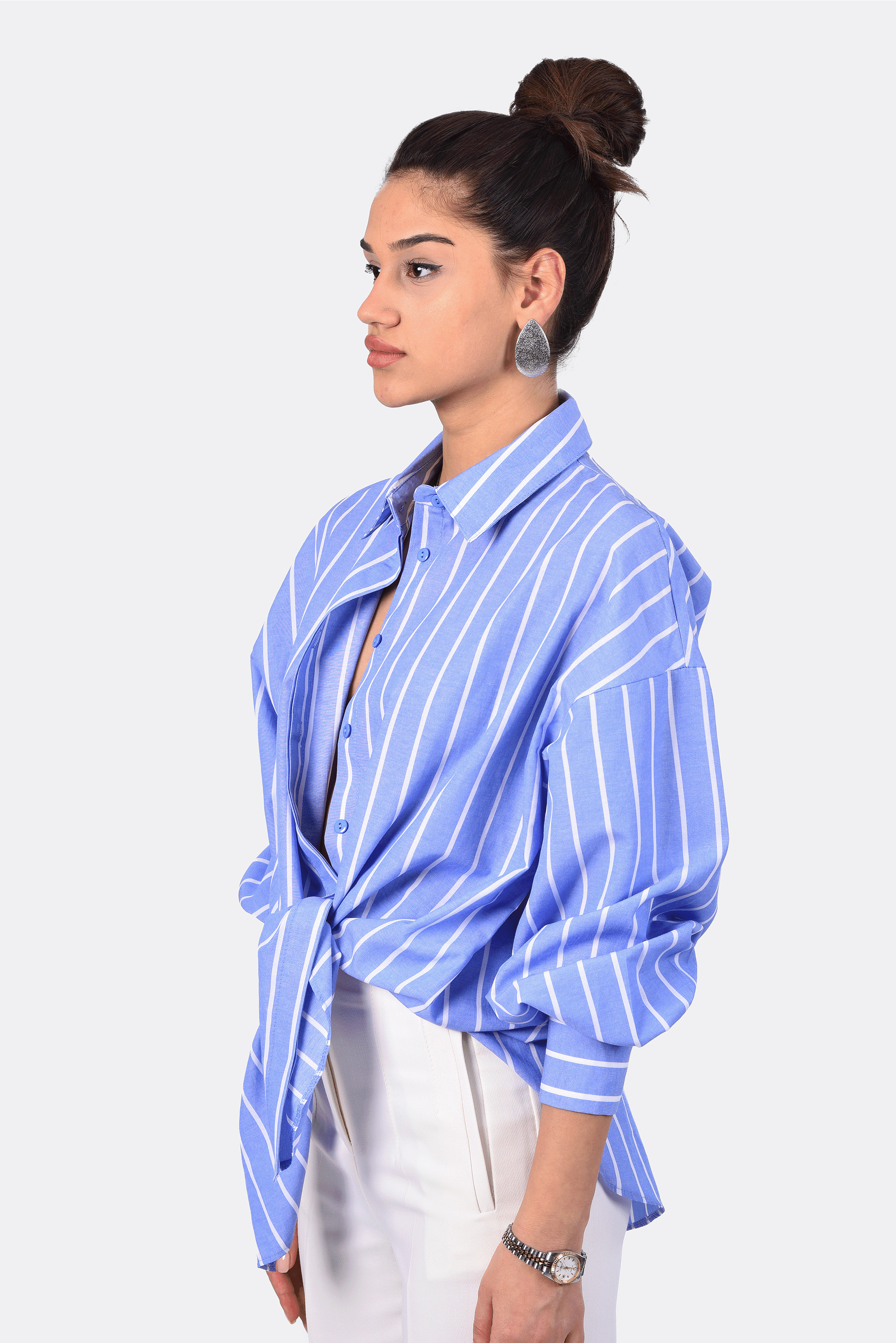 OVERSIZED STRIPED SHIRT