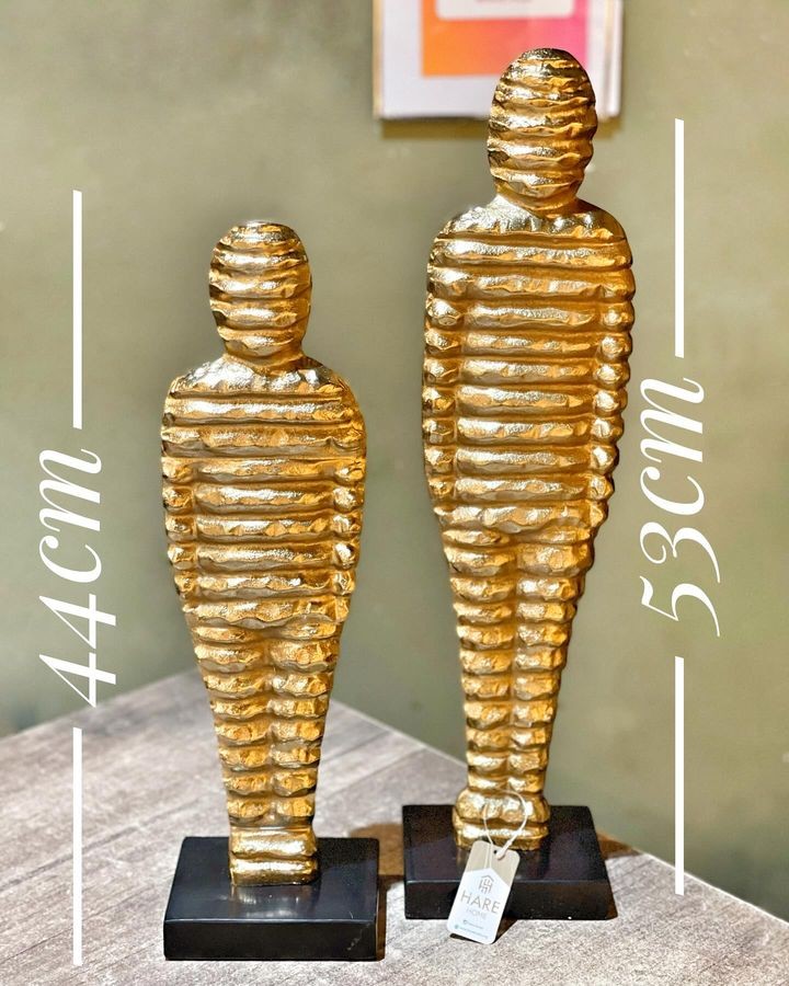 2'li Soyut İnsan Biblosu Gold