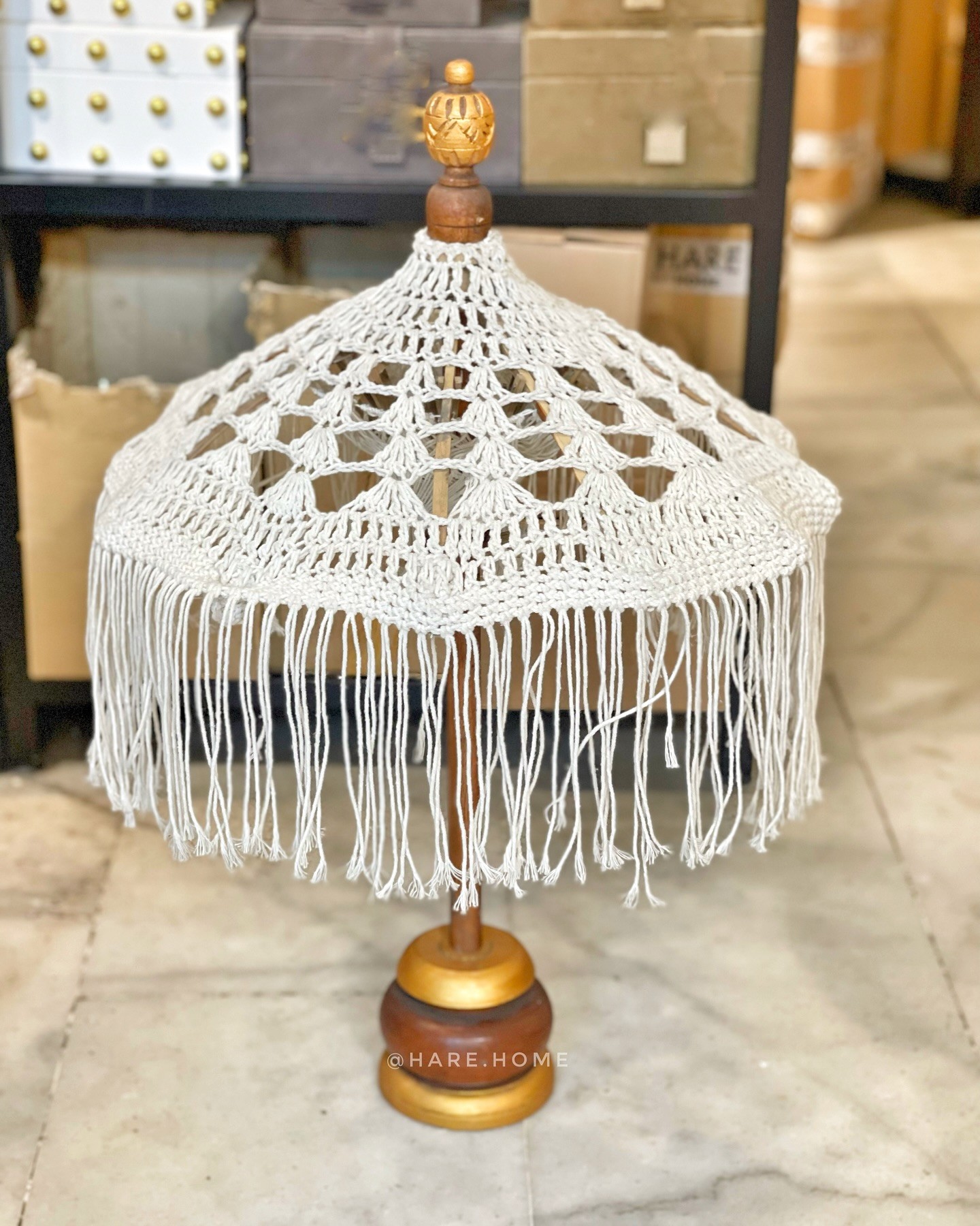 Dekoratif Makrome Bali Şemsiyesi