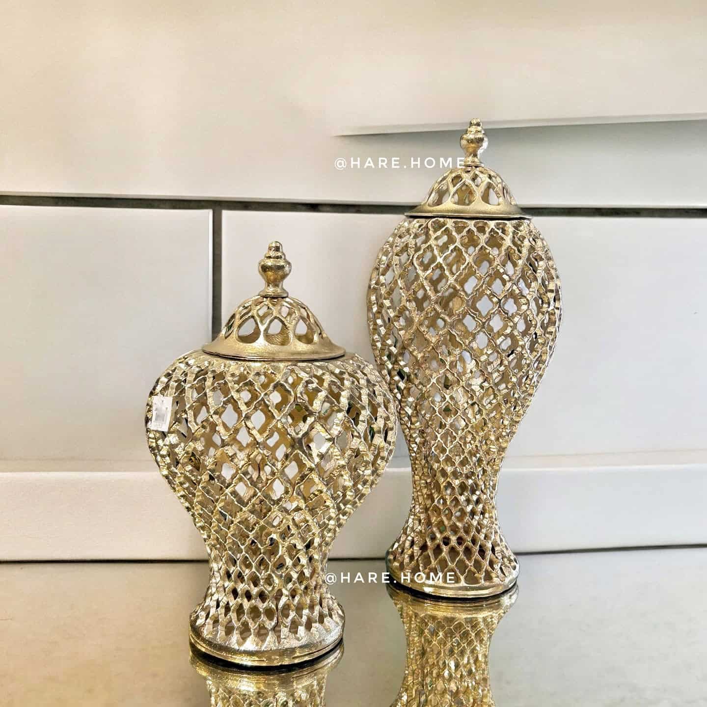 Alüminyum Delikli Döküm Şah Küp Gold