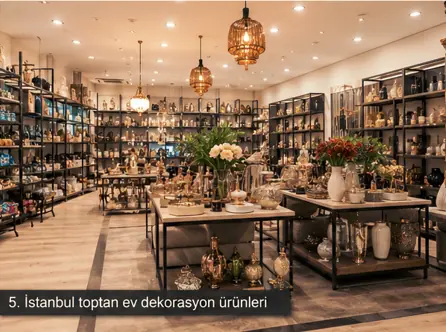 İstanbul toptan ev dekorasyon ürünleri