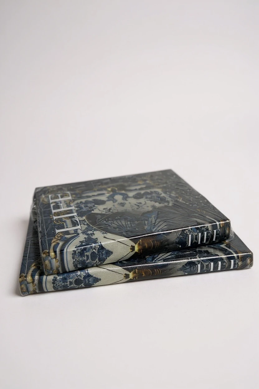 Dekoratif İkili Life Kitap Kutu