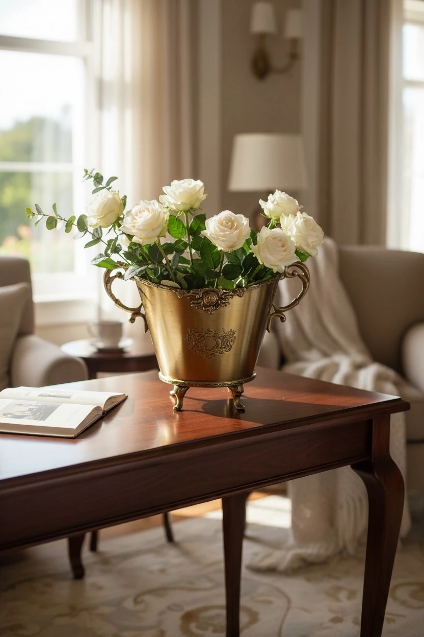 Pirinç İşlemeli Çok İşlevli Dekor