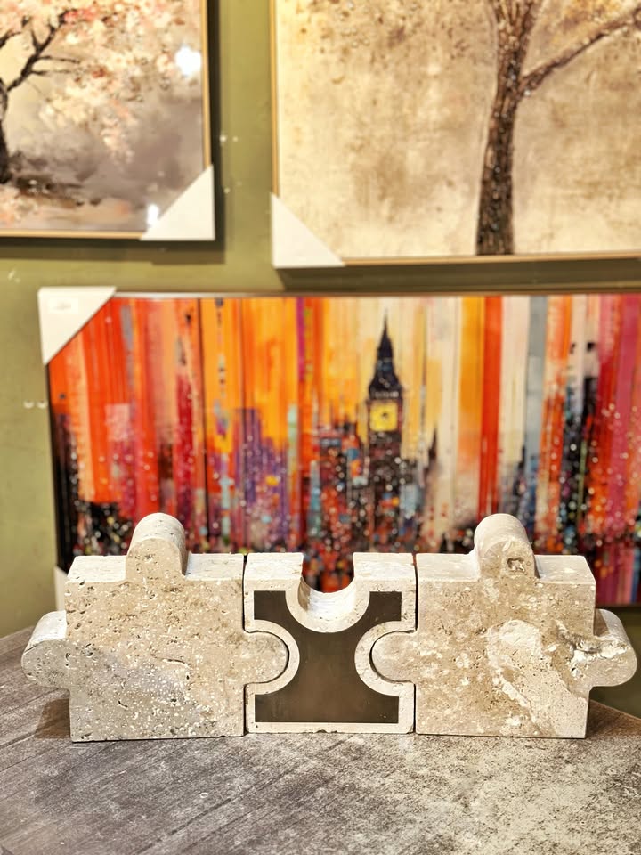 Dekoratif Traverten Puzzle