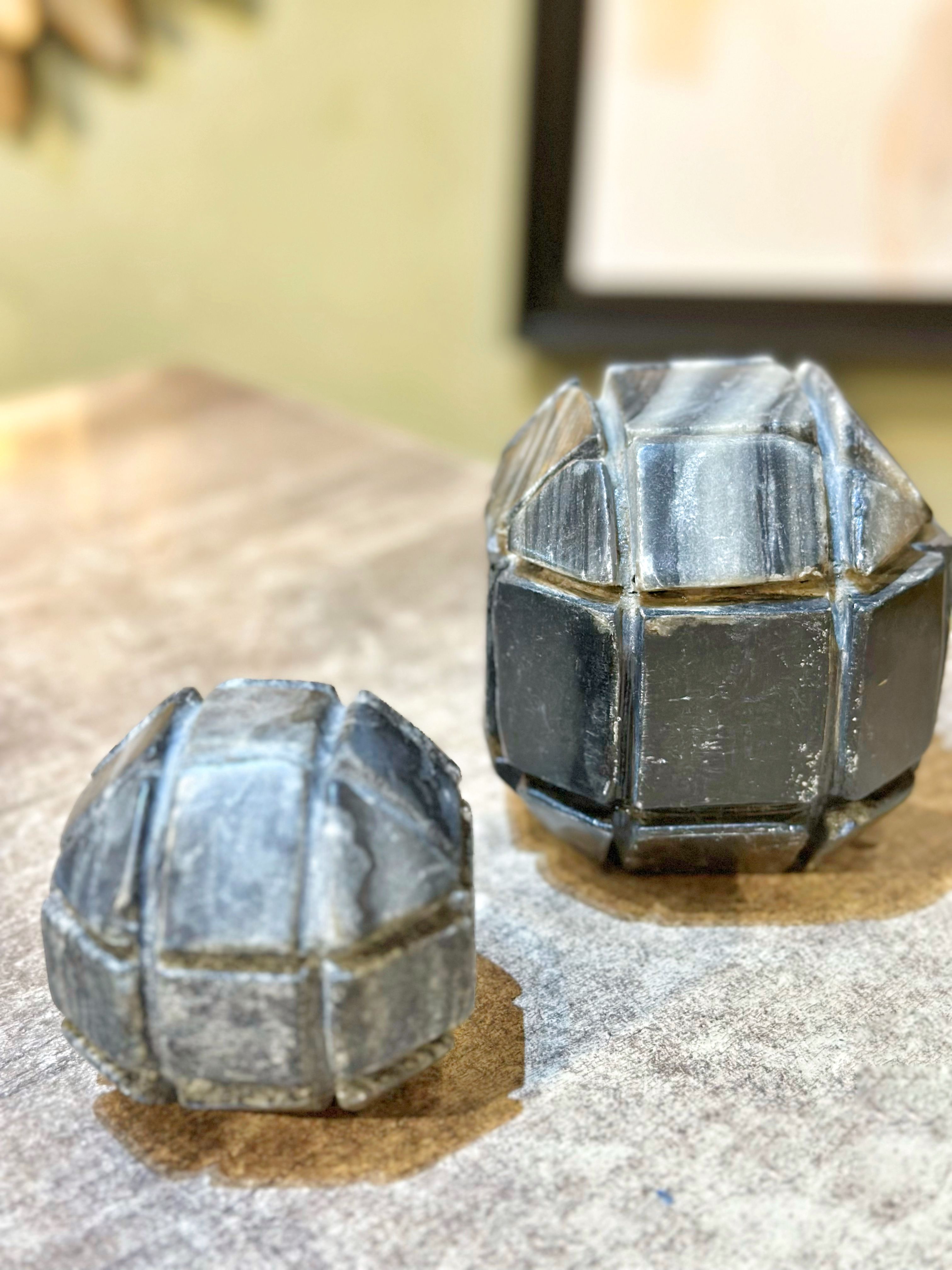 Dekoratif Geometrik Form Obje - Siyah