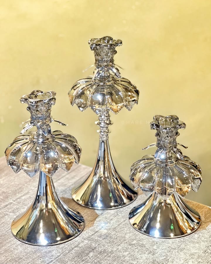 Üçlü Balerin Şamdan Gümüş