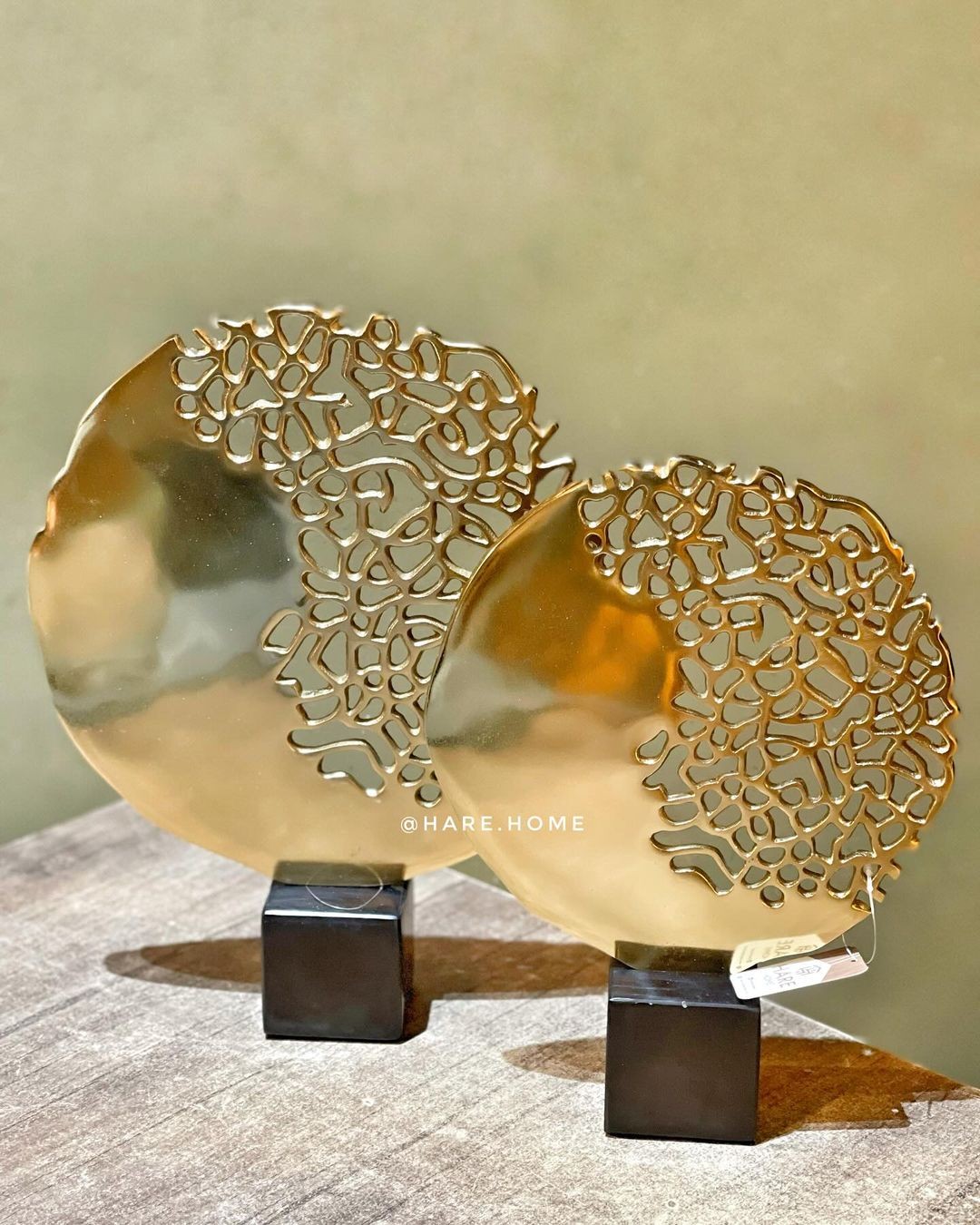 2li Döküm Mercan Dekor Gold