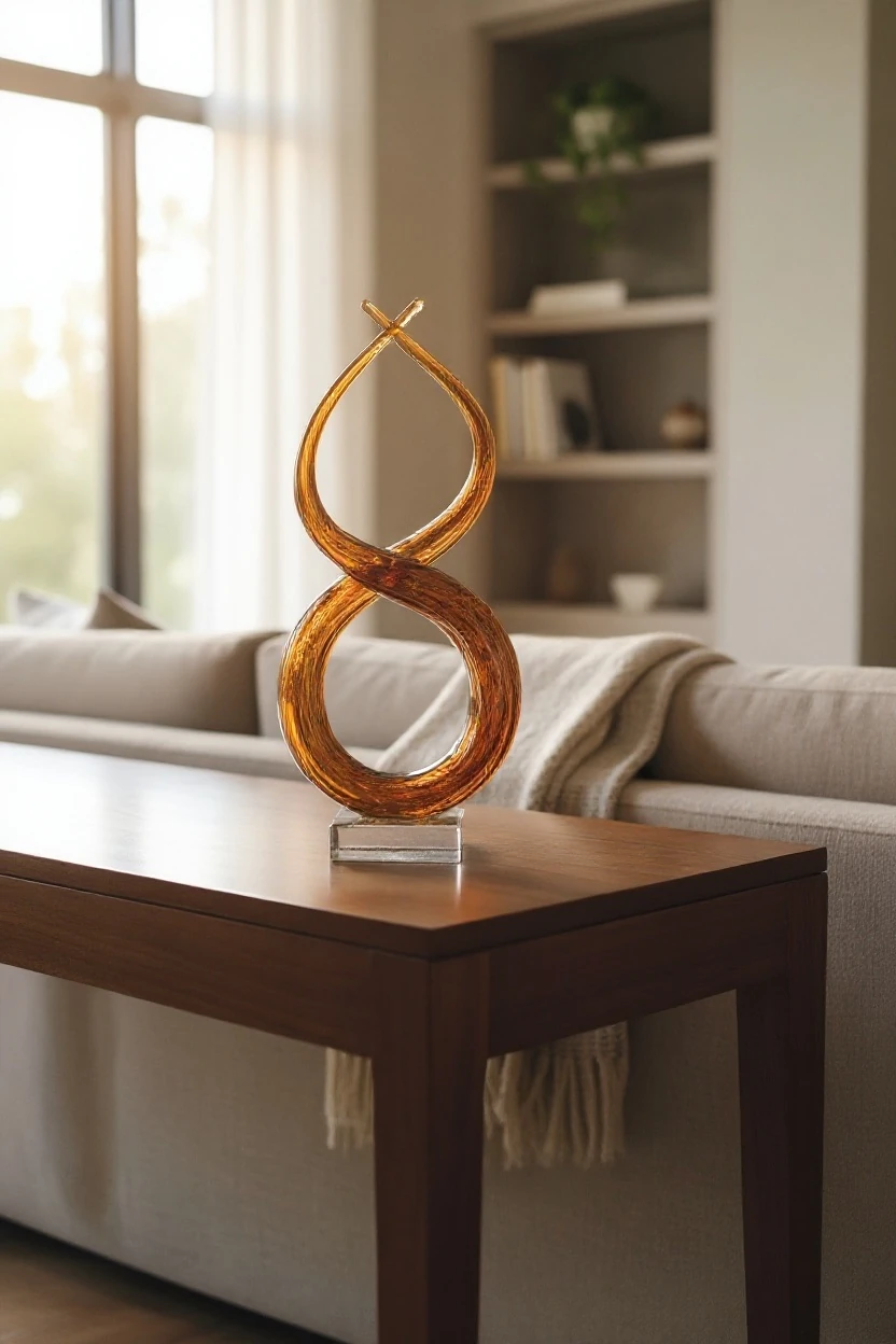 Dekoratif Cam Sonsuzluk Obje