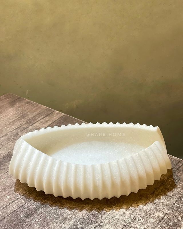 Masaüstü Dekoratif Kayık Tabak