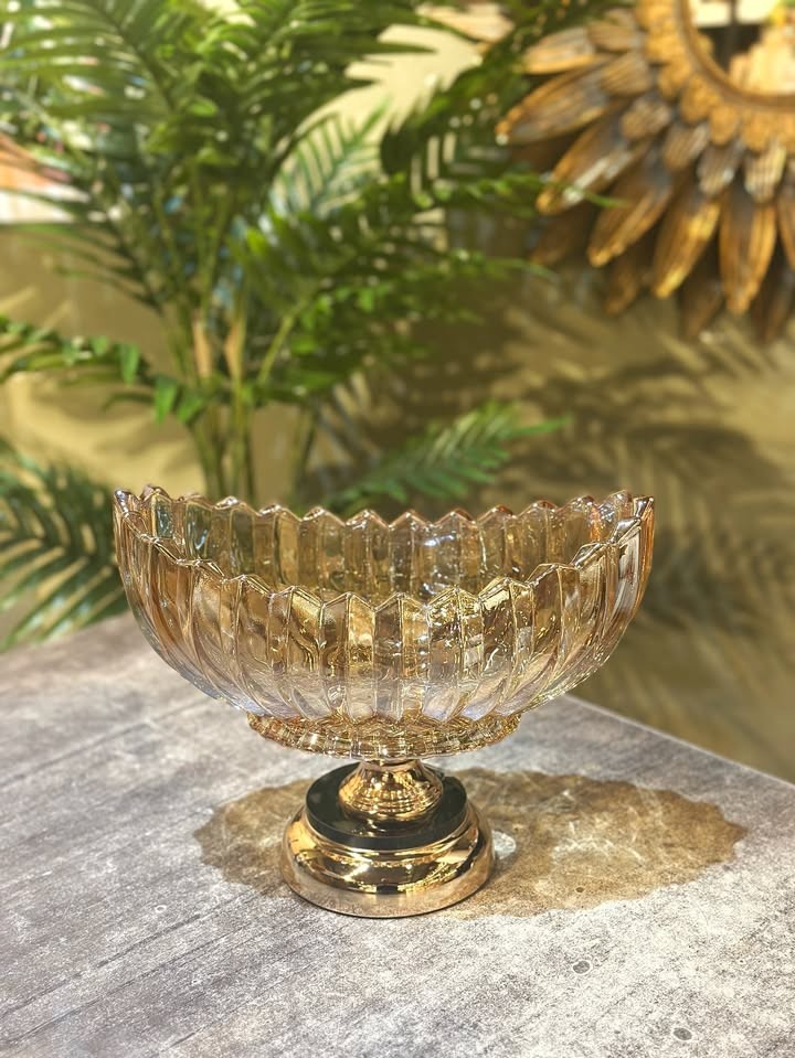 Ayaklı Kayık Gondol - Gold