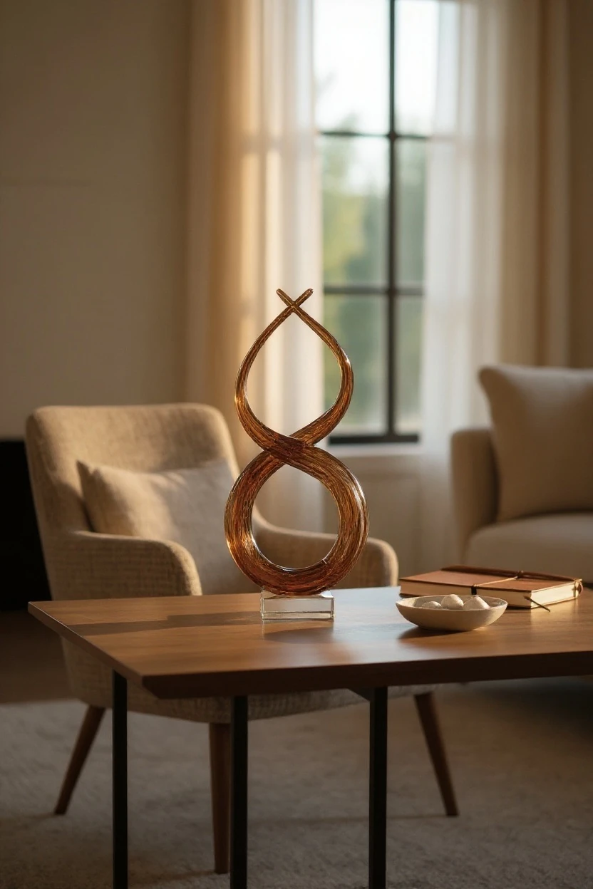 Dekoratif Cam Sonsuzluk Obje