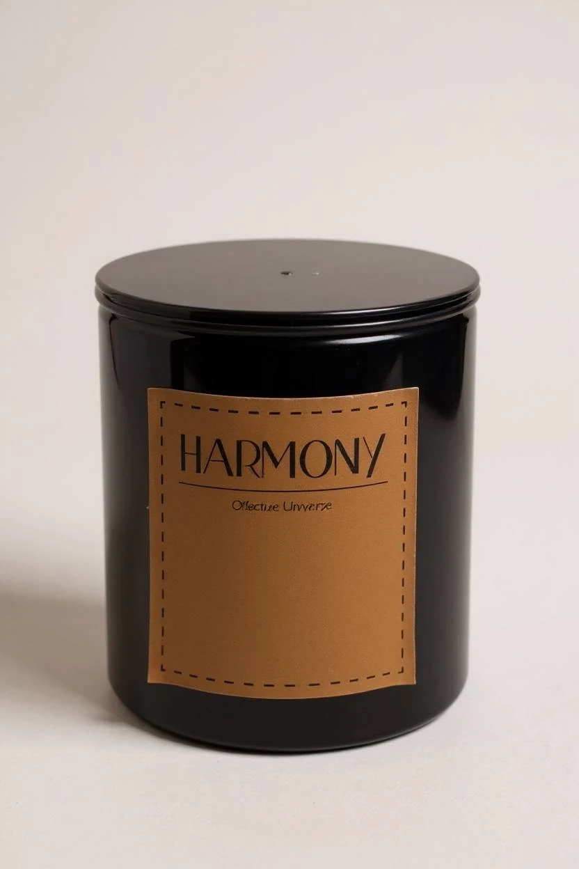 Harmony Kokulu Bardak Mum - Kahve