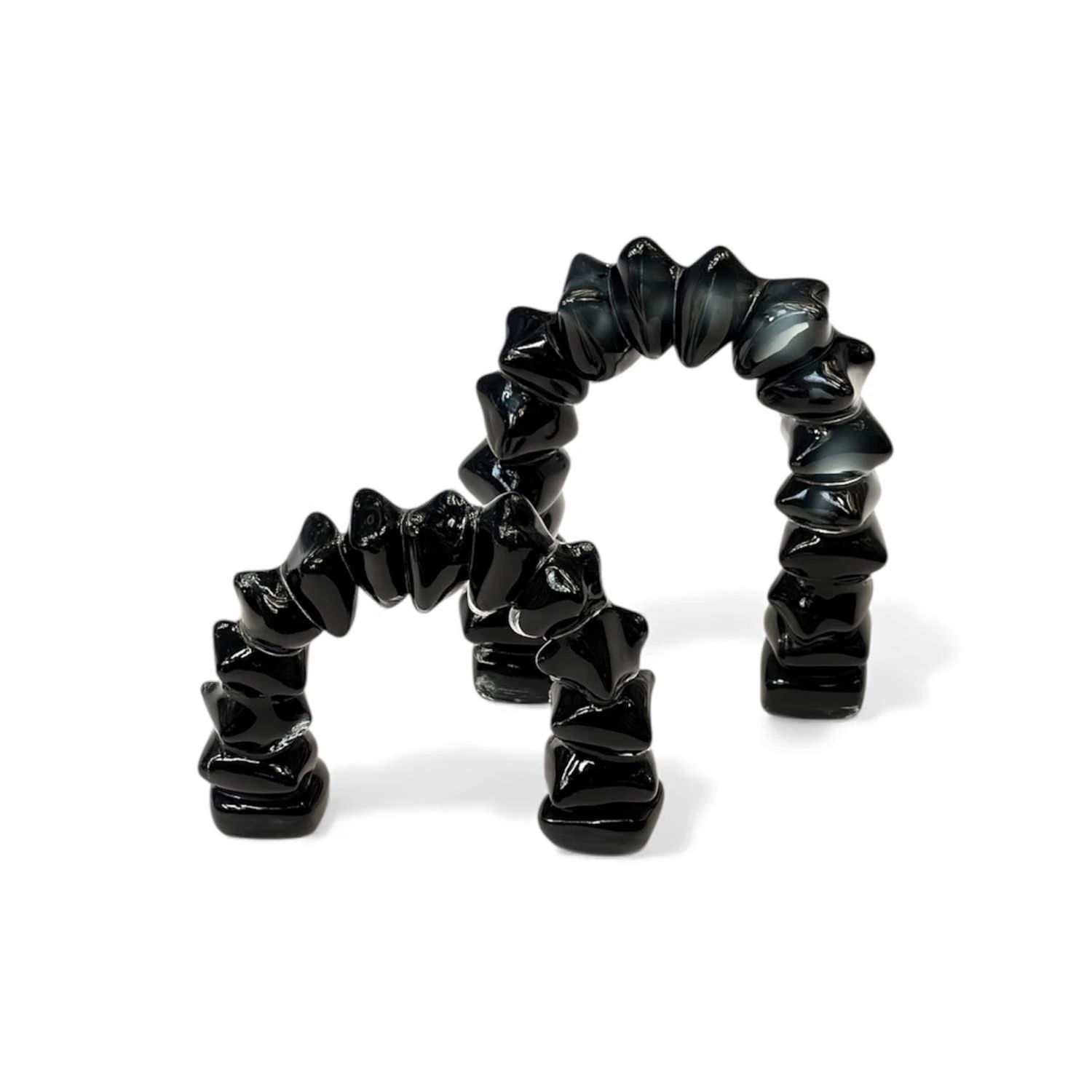 Dekoratif Cam Kemer Obje - Siyah