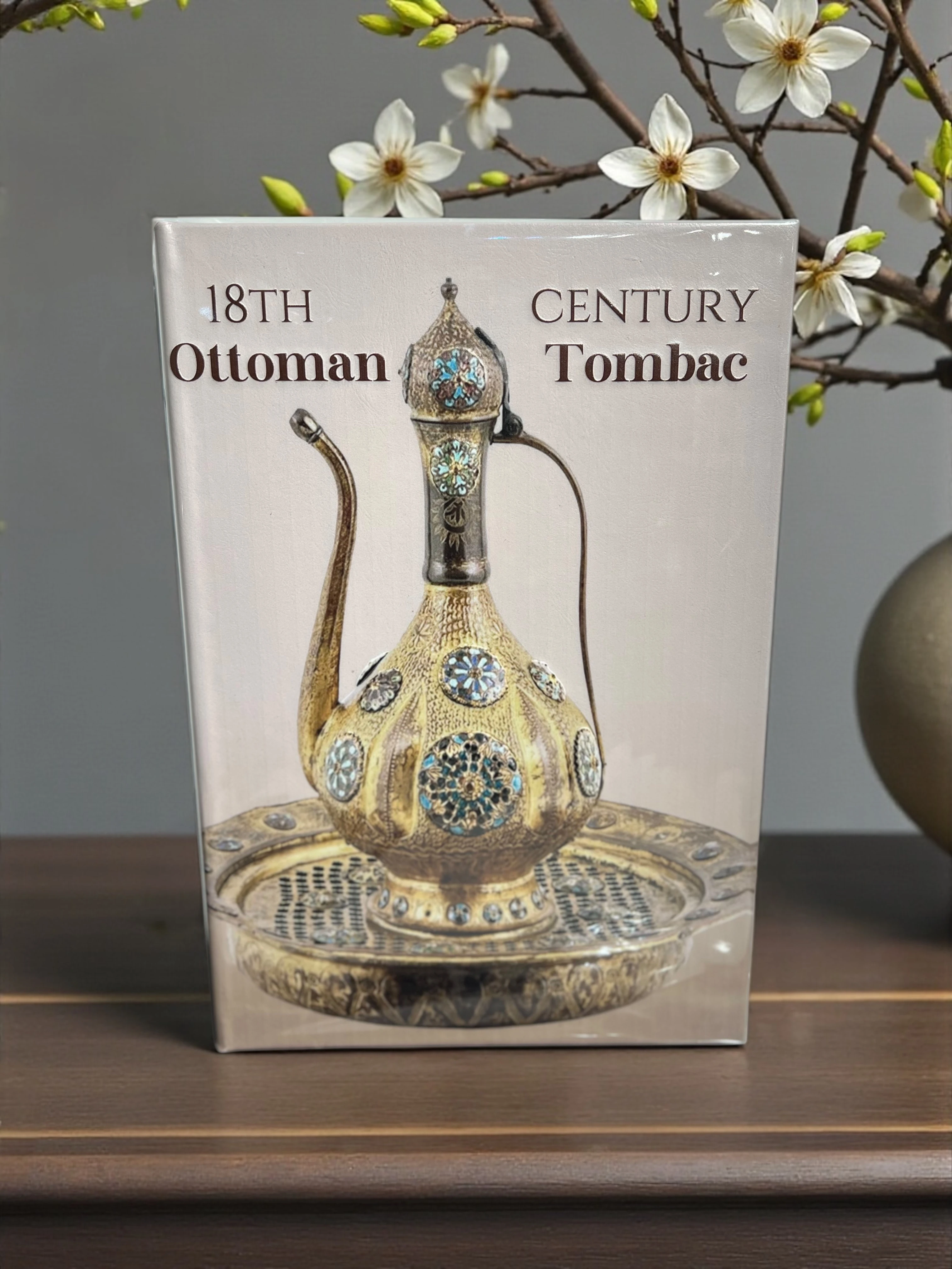 Dekoratif Ottoman Tombac Kitap Kutu