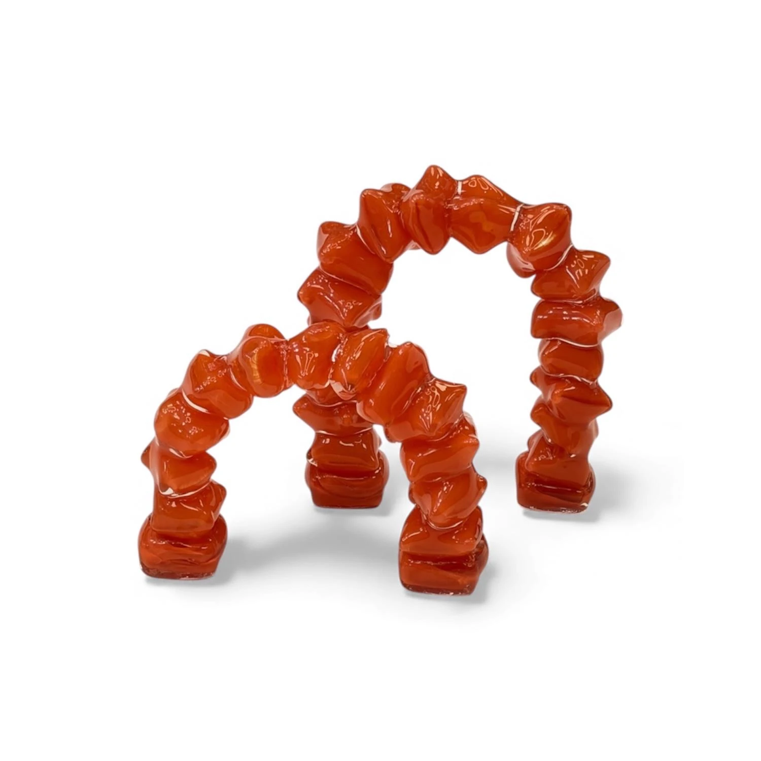 Dekoratif Cam Kemer Obje - Turuncu