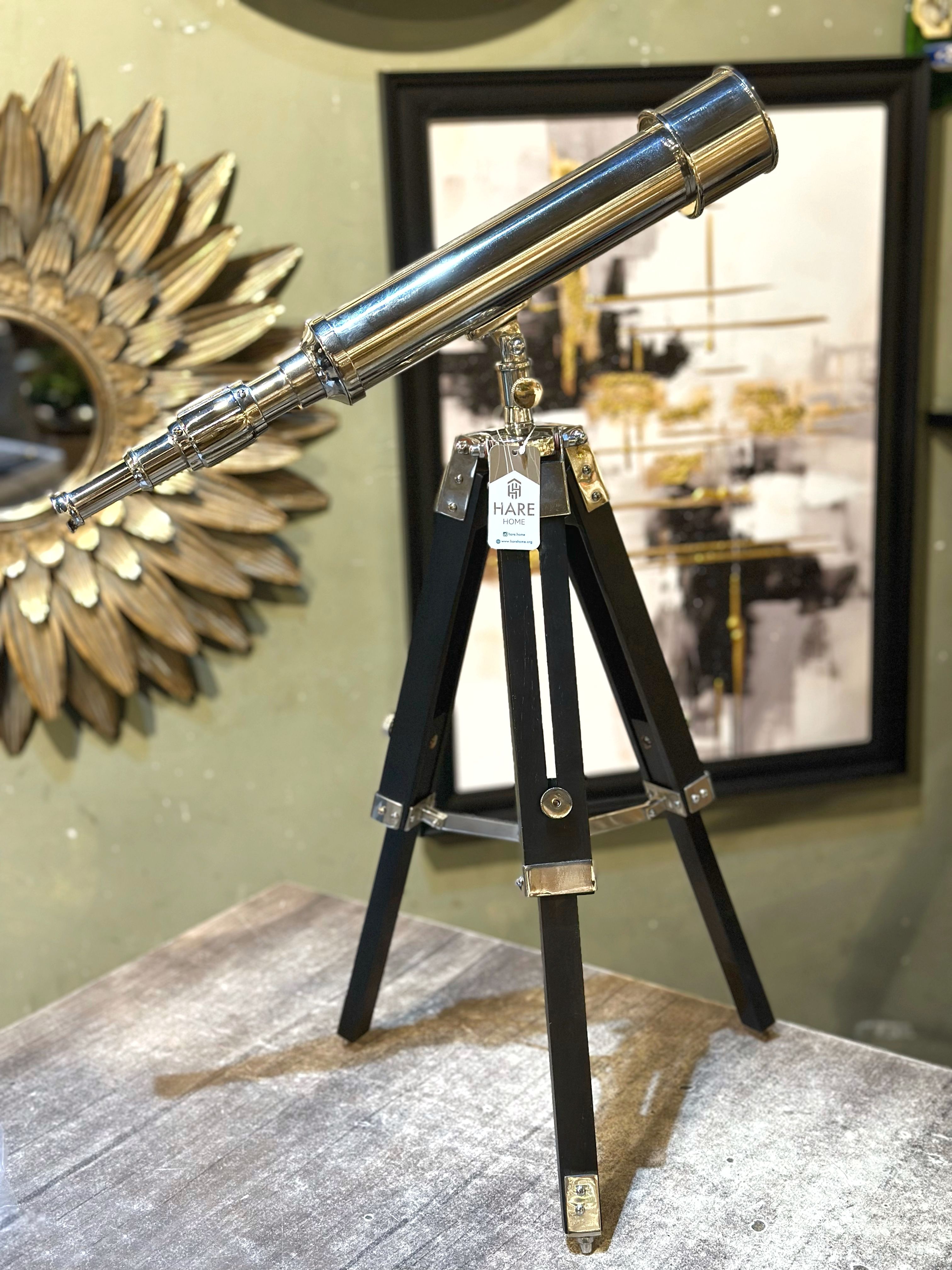 Ayarlanabilir Tripod Ayaklı Dekoratif Teleskop