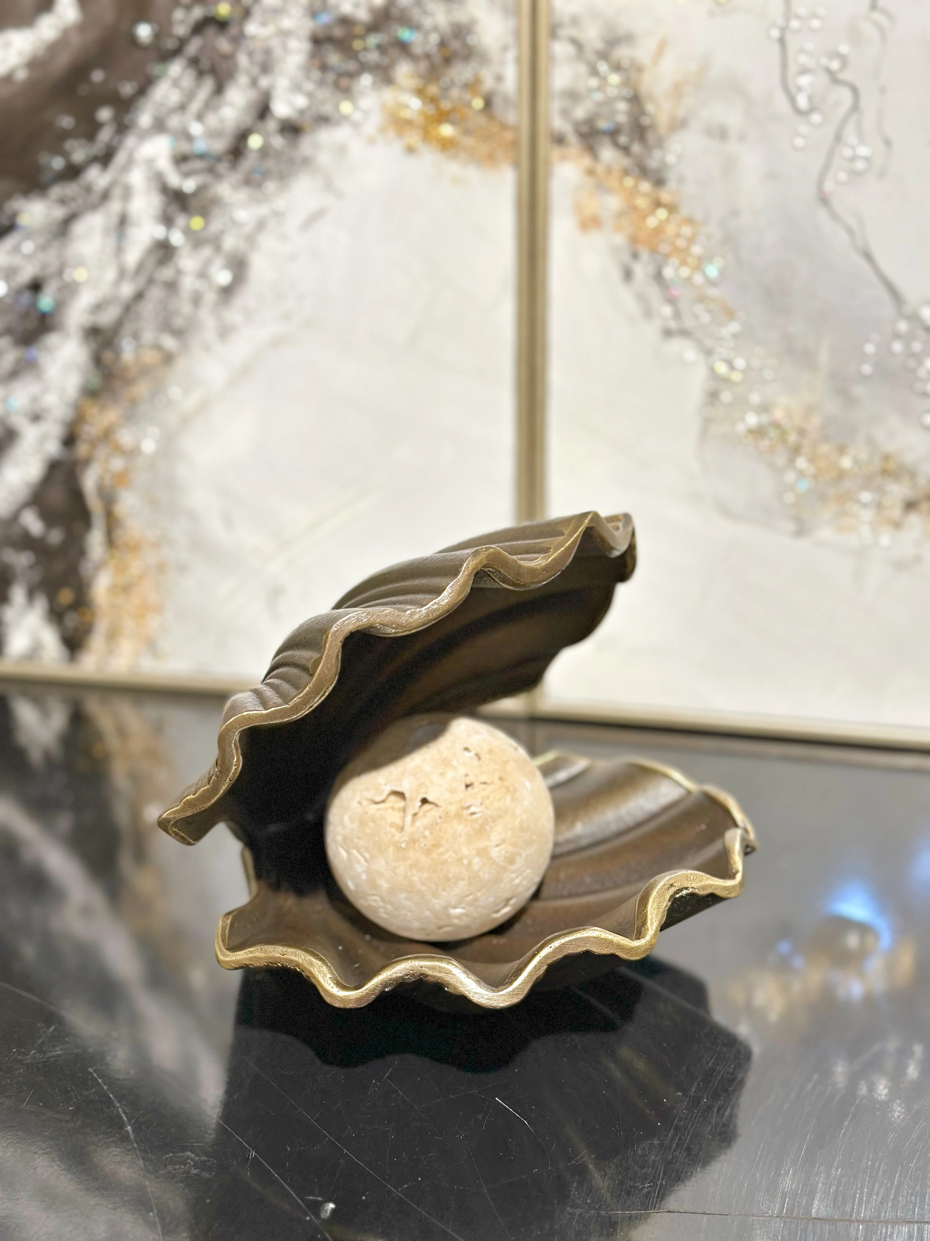 Traverten Toplu Döküm İstiridye