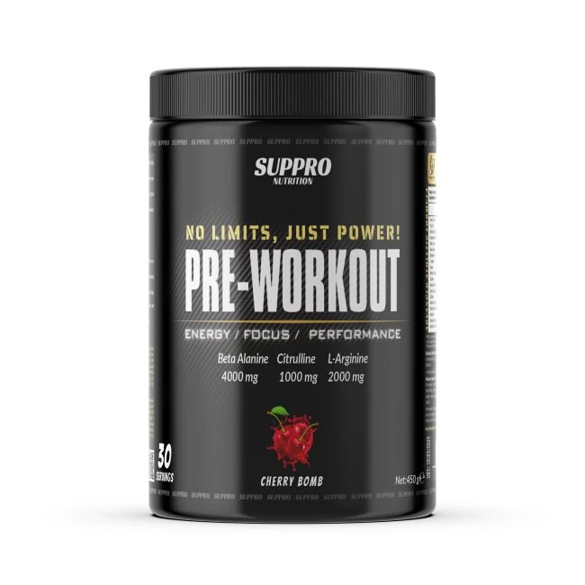 Suppro Nutrition Pre-Workout Vişne