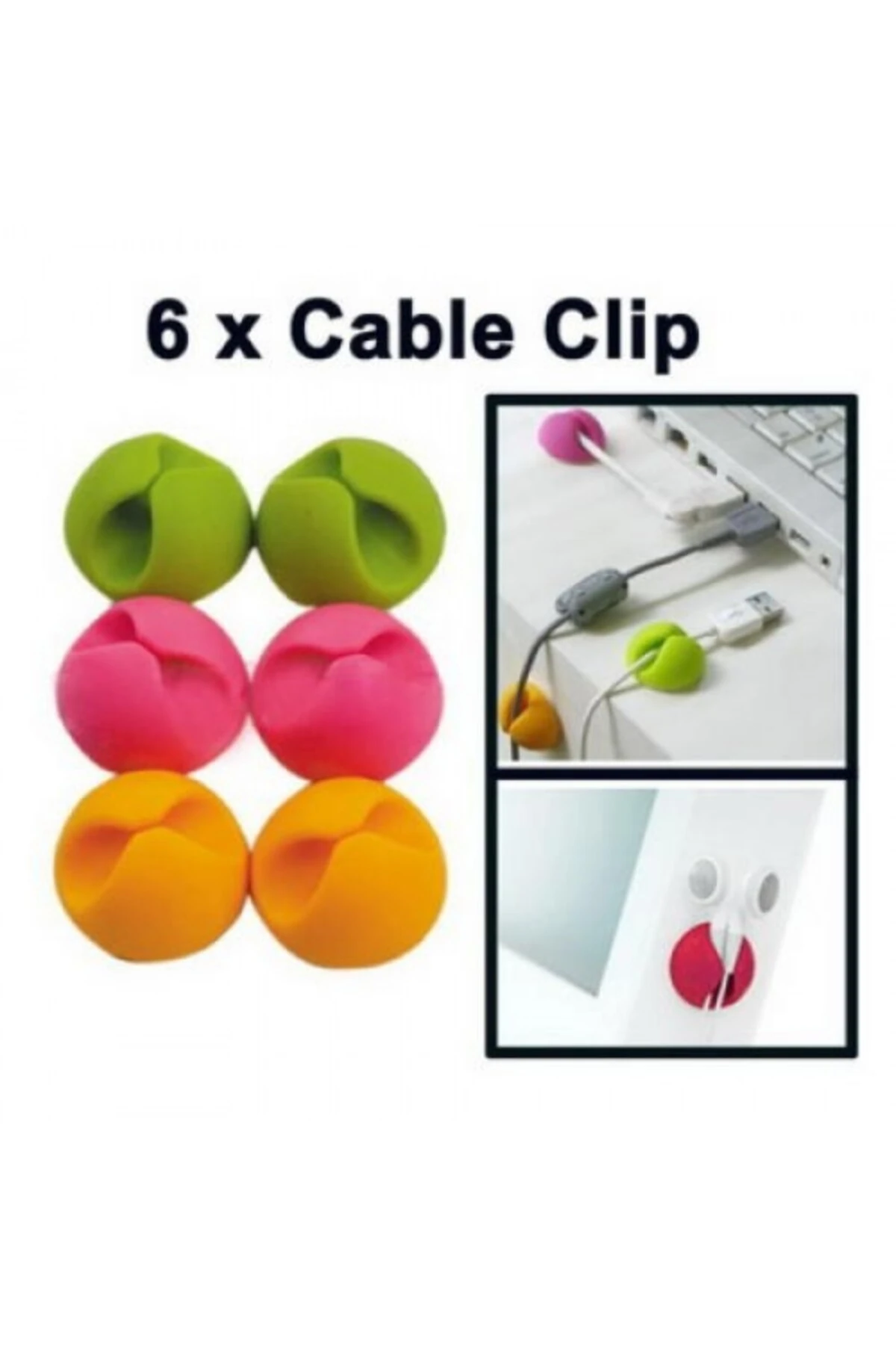 Kablo Sabitleyici Aparat 6 Adet