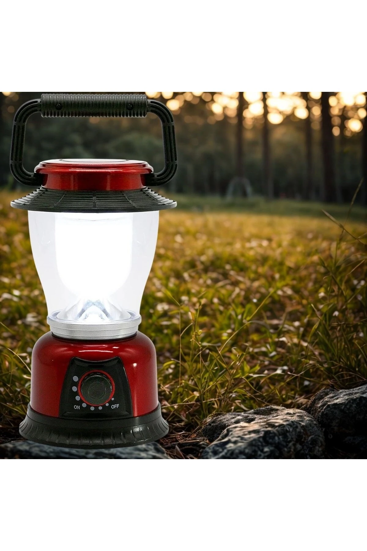 Ledli Kamp Lambası Pilli Ayarlı LED Işıldak Aydınlatma