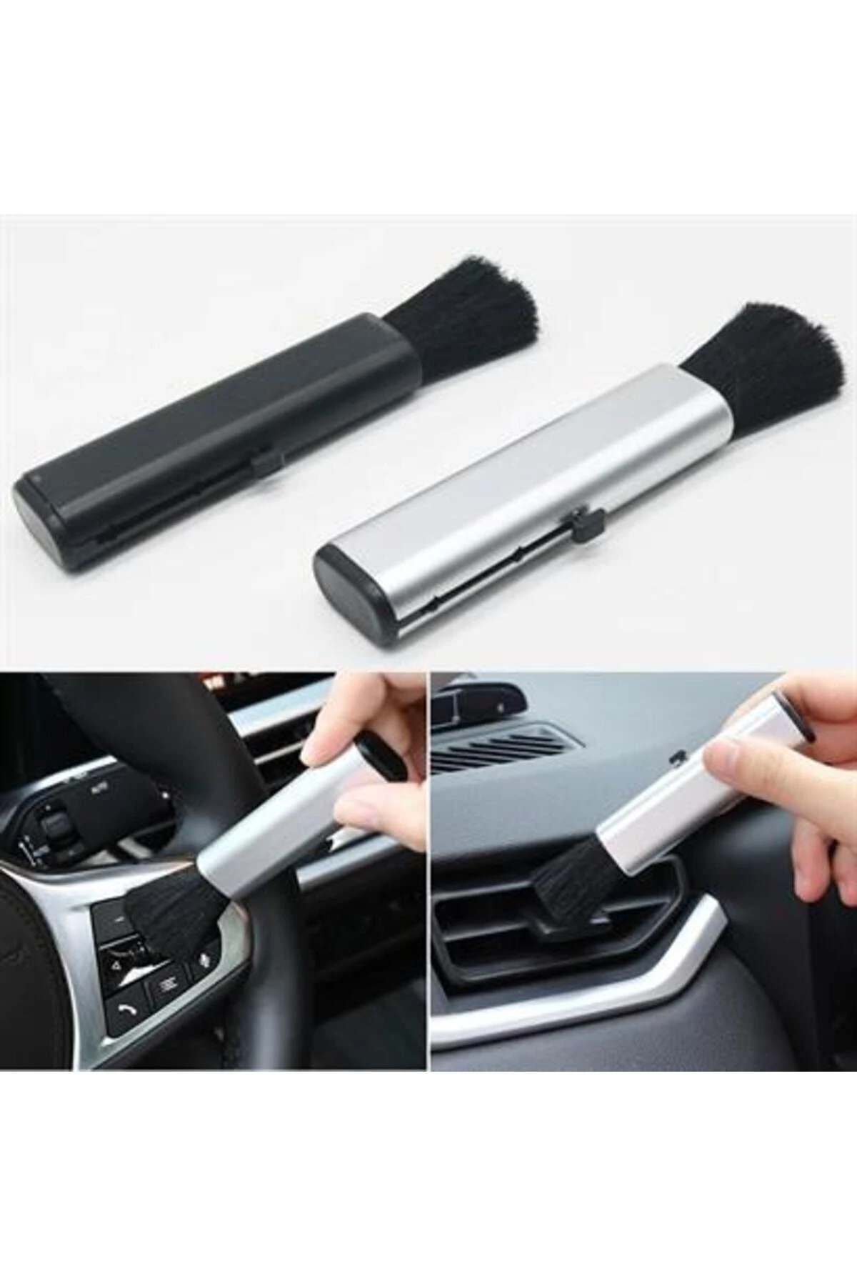 Açılıp Kapanabilen Oto Bakım Araç Araba Detay Temizlik Fırçası