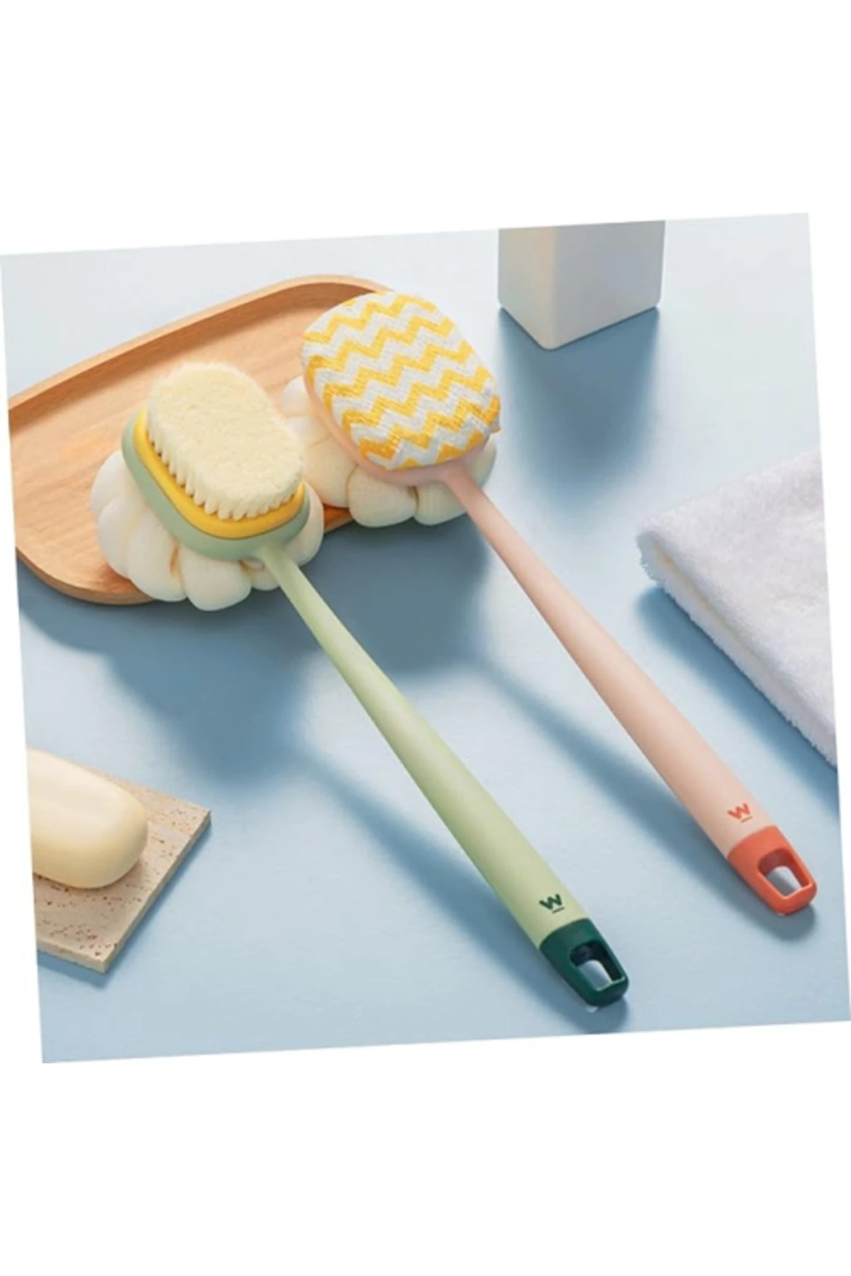 Çift Taraflı Banyo Duş Fırçası