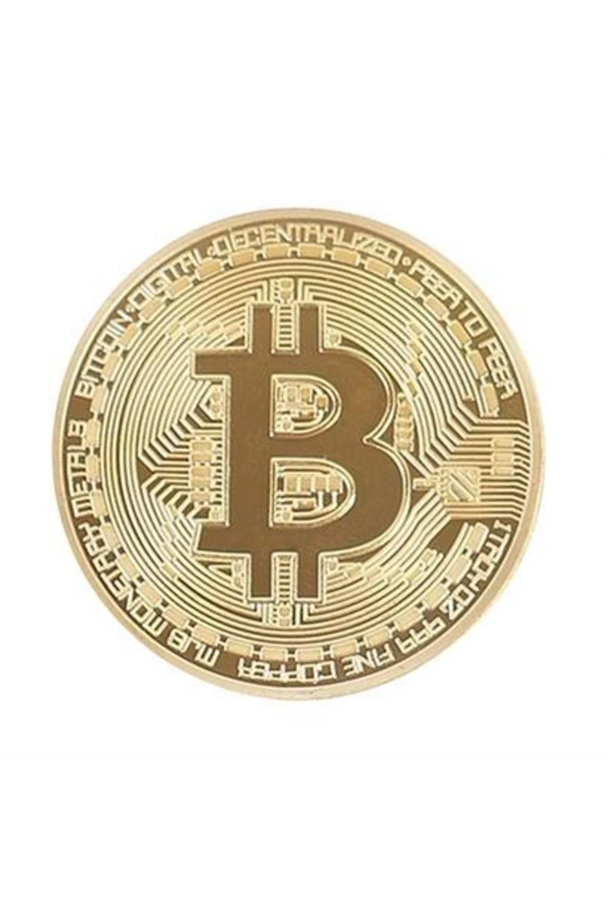 roichil® Bitcoin Madeni Hatıra Parası Madeni Bitcoin Hediye Sikke Para