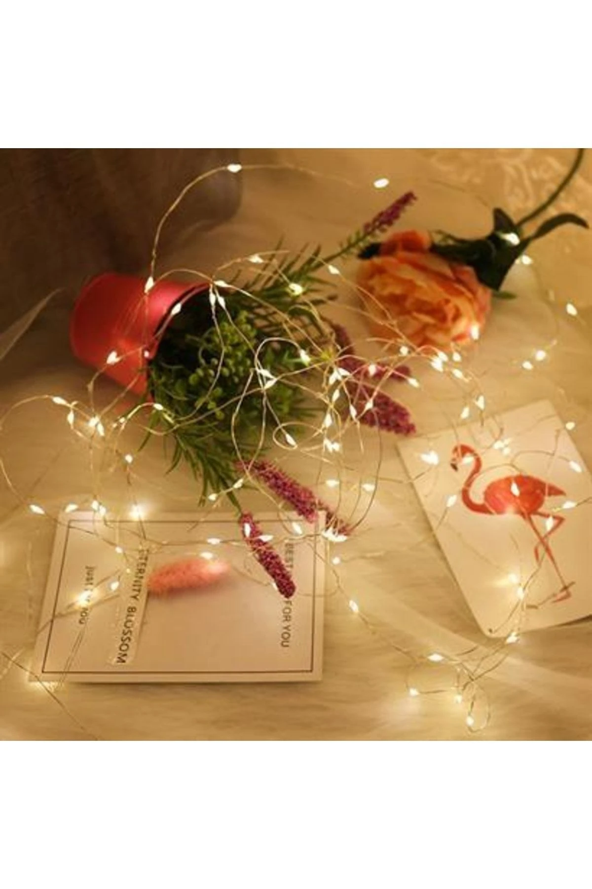 roichil® Peri Led Işık 28 Ledli 3 Metre Sarı Led Şerit Aydınlatma Spot Led