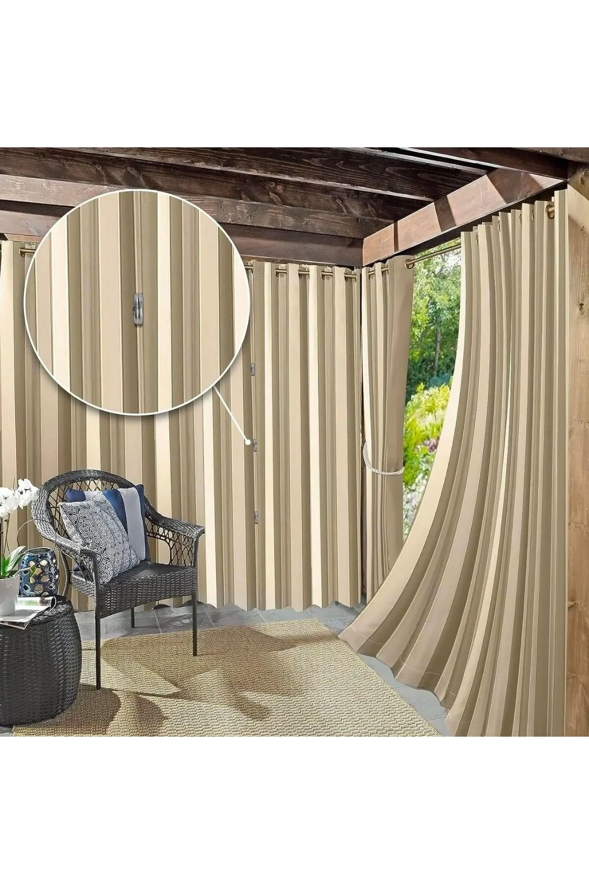 ® Perde ve Kumaş Tutturma Mıknatısı 2 Adet