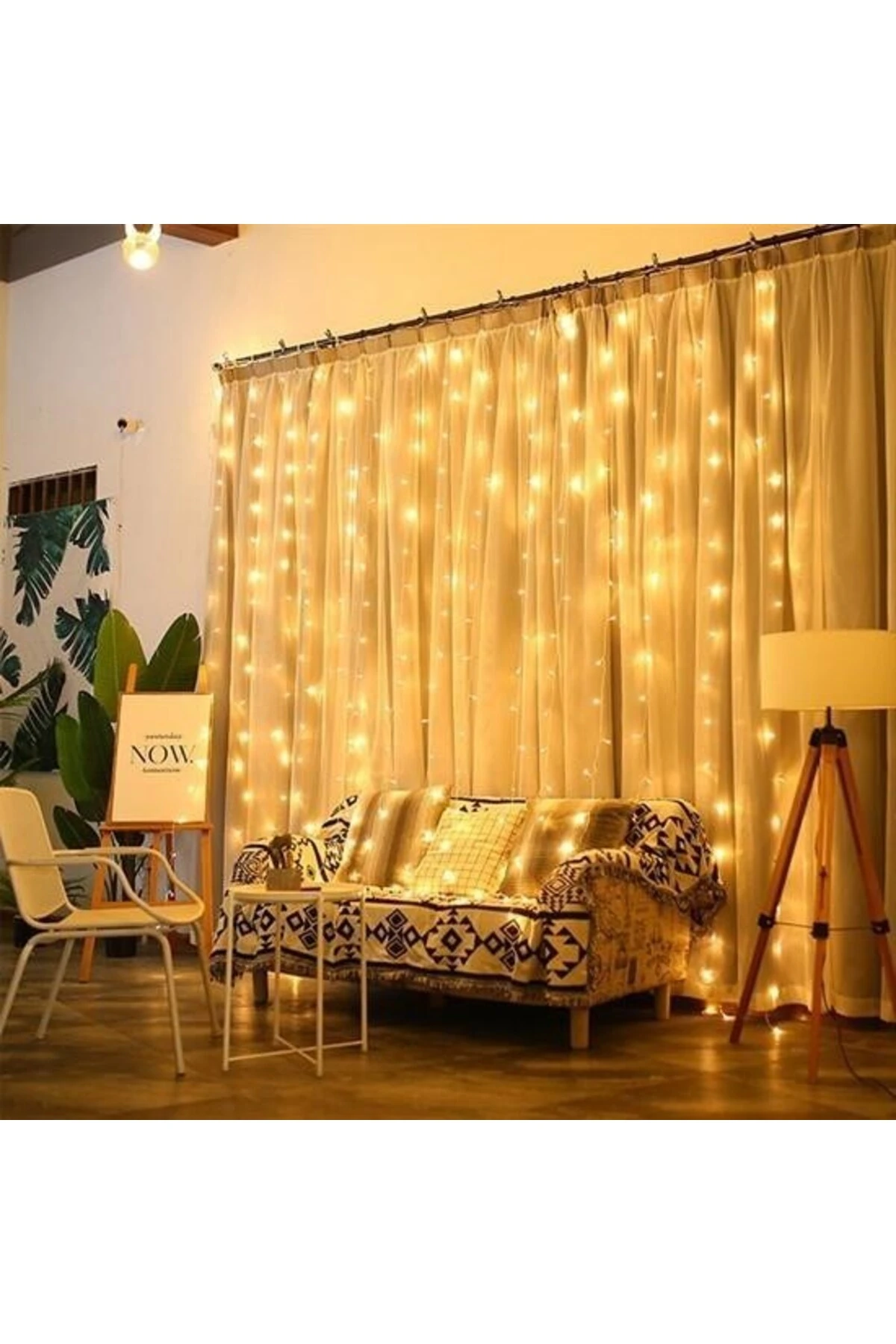 ® 2x2 Metre 320 Led 8 Fonskiyonlu Dekoratif Led Günışığı Perde