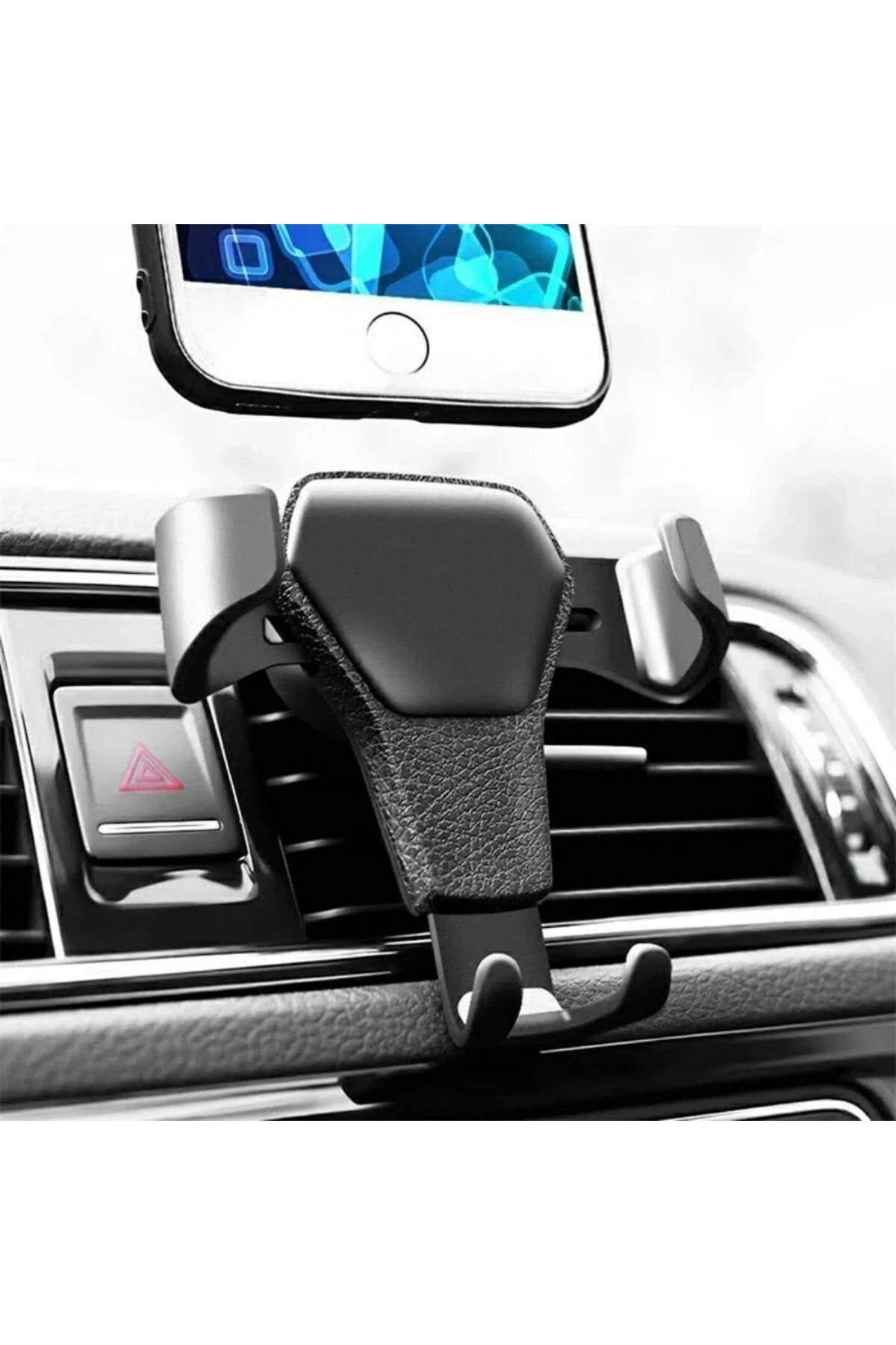 Araç İçi Klima Izgarasına Takılabilen Plastik Oto Telefon Tutucu Gravity