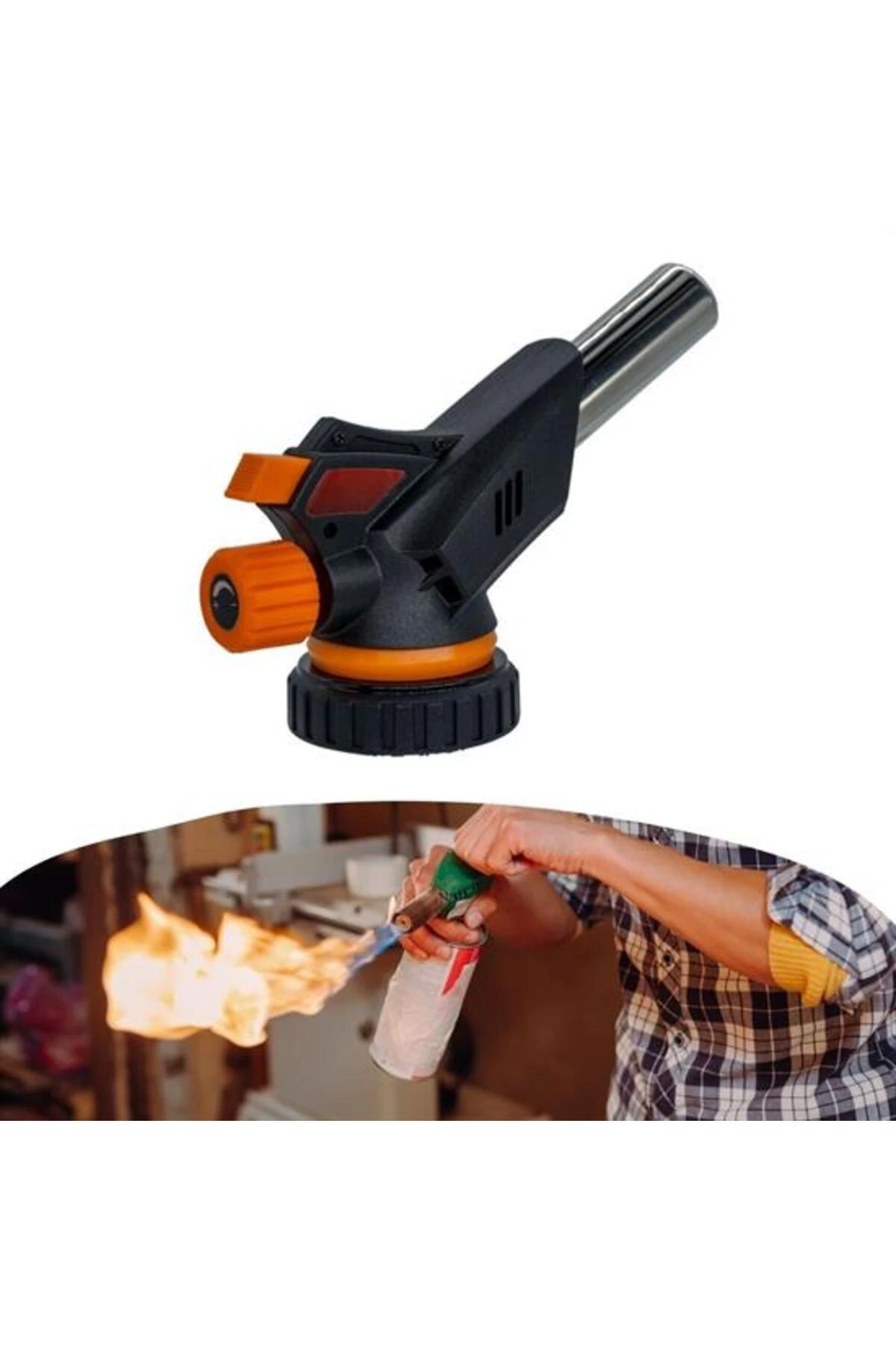 1300 Derece 509c Çakmak Gazı Uyumlu Pürmüz Kafası Kamp , Mereng Yapımı Için Pürmüz Başlığı