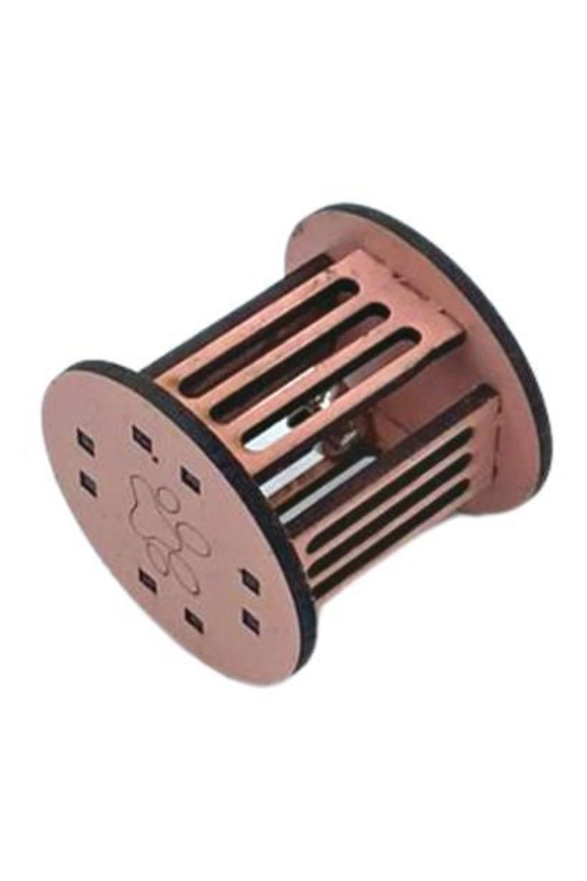 roichil® Mini Silindir Eğlenceli Renkli Sağlam Küçük Pati Izi Şekilli Kedi Oyuncağı