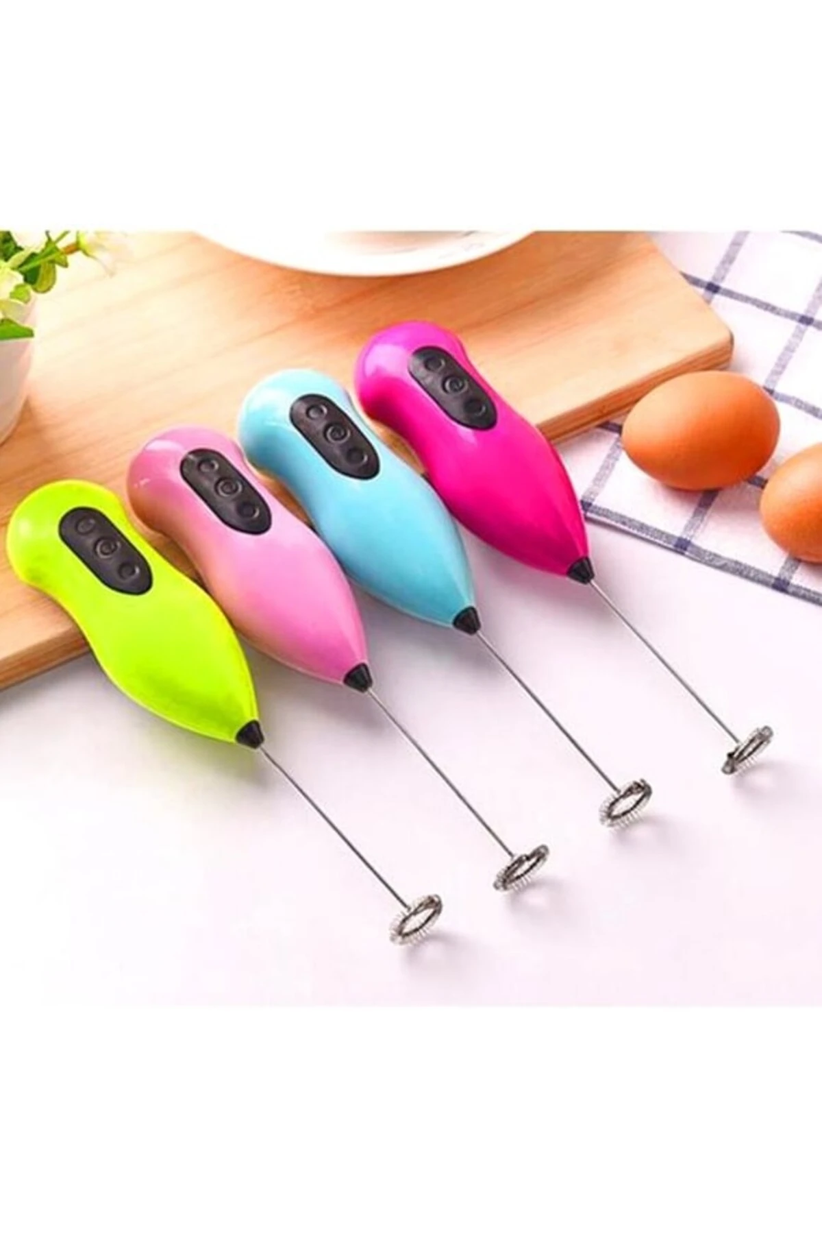 Pilli Süt Köpürtücü ve Yumurta Çırpıcı