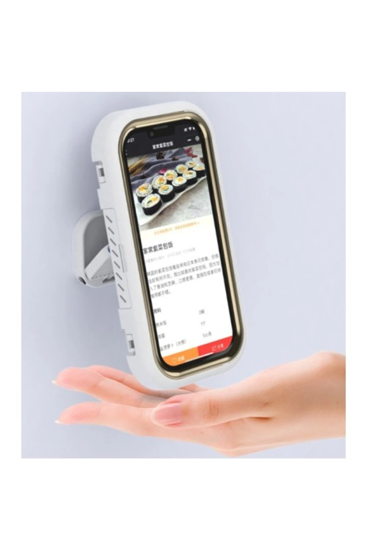 Hareketli Su Geçirmez Telefon Tutucu Stand